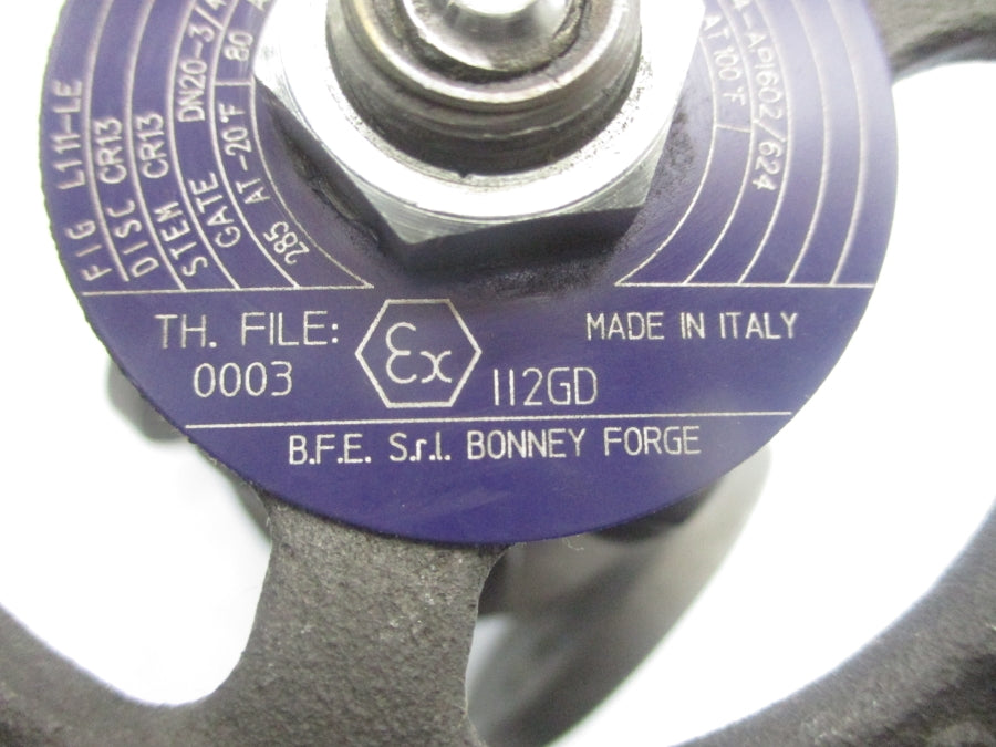 BONNEY FORGE L111-LE 197575-*003 3/4" UNMP