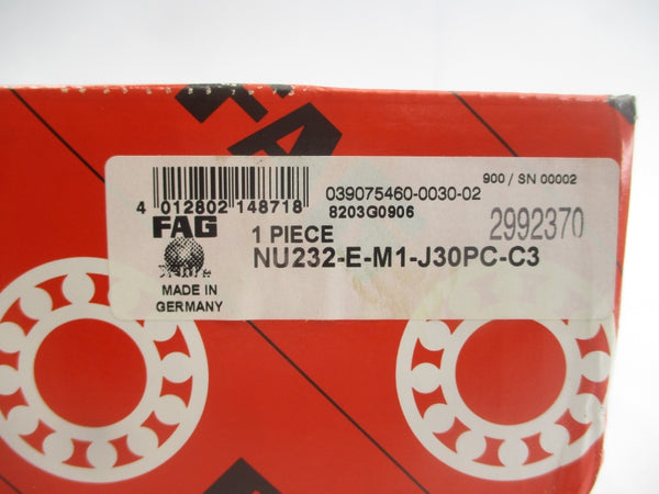 FAG NU232-E-M1-J30PC-C3 NSMP