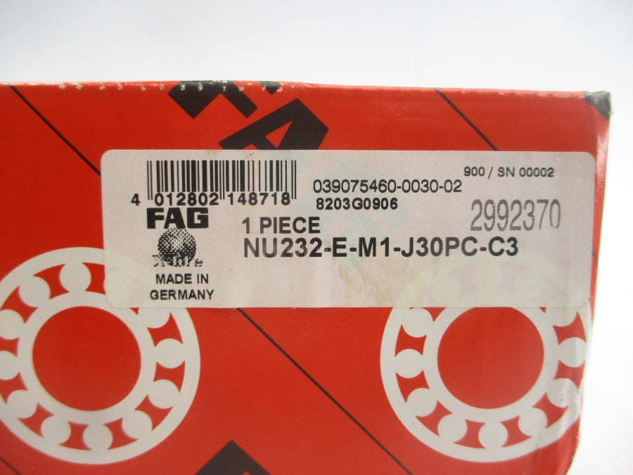 FAG NU232-E-M1-J30PC-C3 NSMP