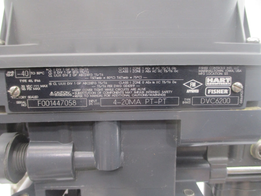 BAUMANN 84251SA DVC6200 30VDC 8-15PSI 2" NSNP