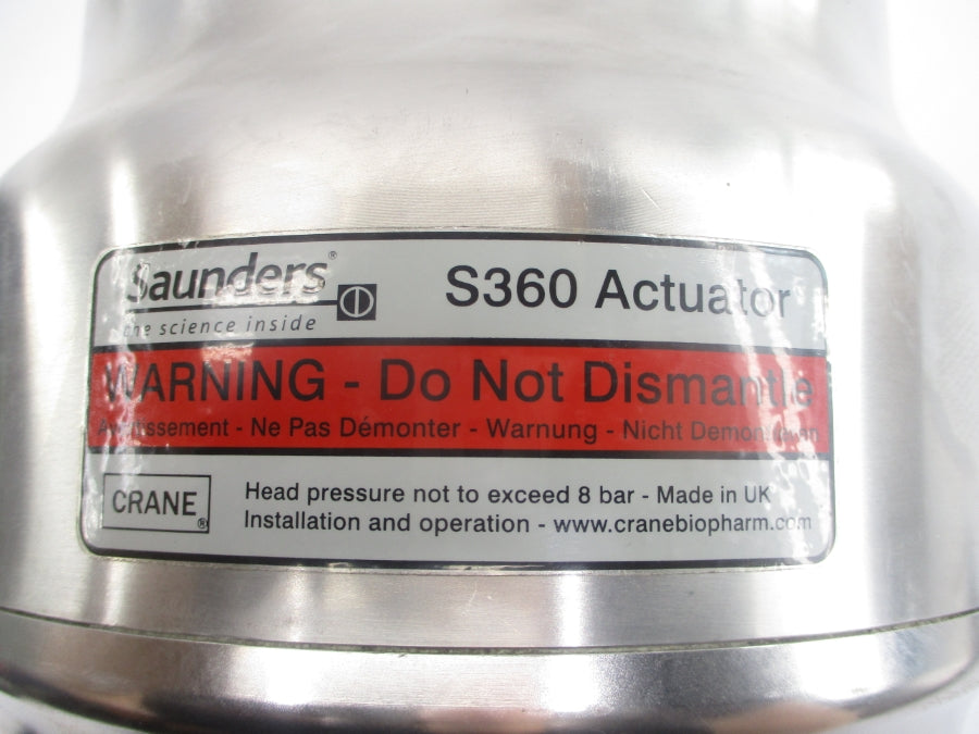 SAUNDERS S360 DN80 SG080SY0909EENCRBYN 3" NSNP