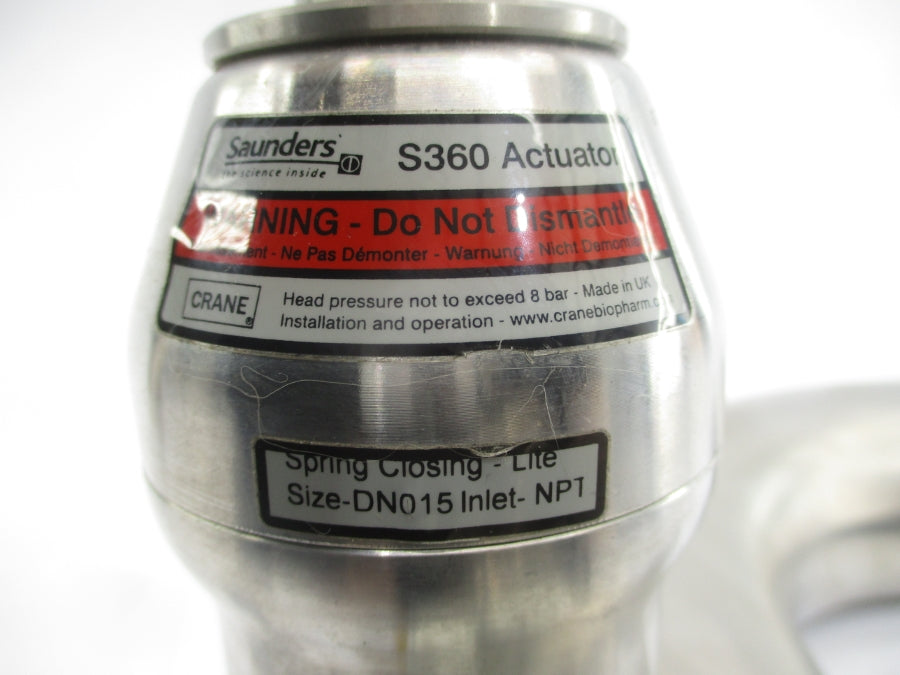 CRANE-SAUNDERS S360 4-82919-1-1 316L CWP240 0.500" NSNP