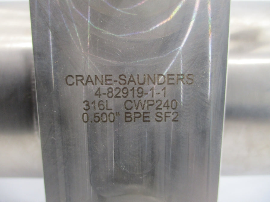 CRANE-SAUNDERS S360 4-82919-1-1 316L CWP240 0.500" NSNP
