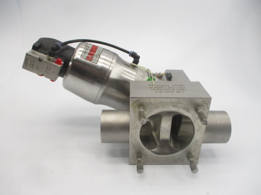 SAUNDERS CRANE S360 464540/062/001 DN65 PN16 316L 2.5" UNMP