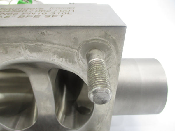 SAUNDERS CRANE S360 464540/062/001 DN65 PN16 316L 2.5" UNMP