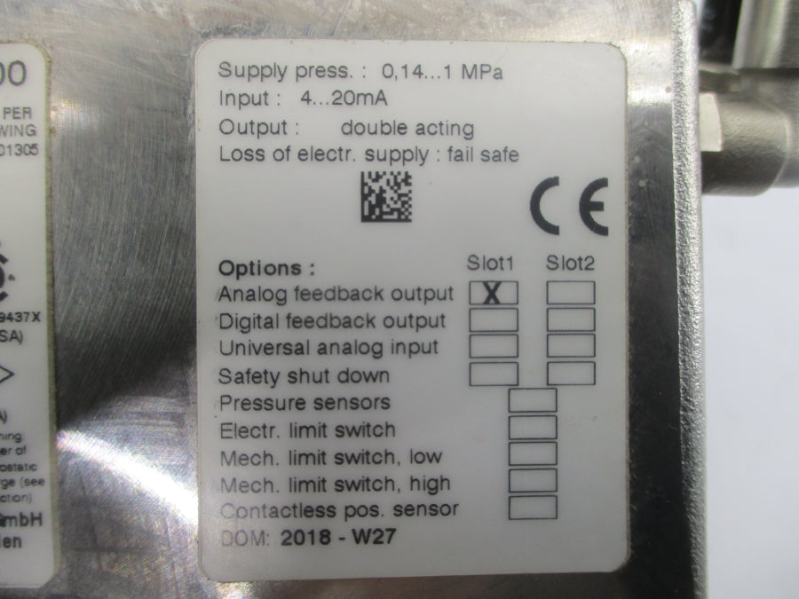 GULBINAT 4100.100.000 EDP300 F1A2S2D A1D1H1 REV. 1.03 UNMP