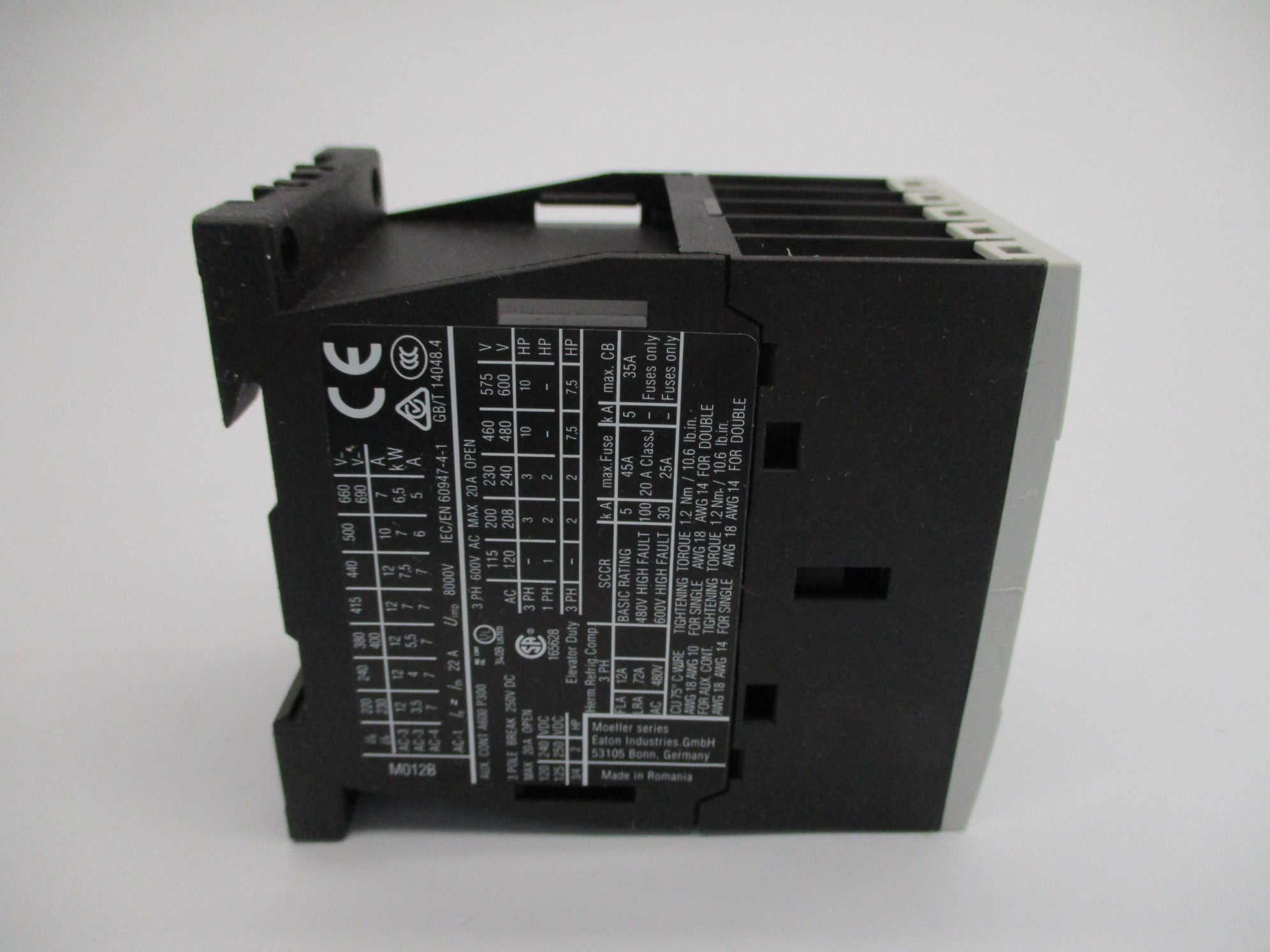 EATON DILM12-10 XTCE012B10A 110/120V NSMP