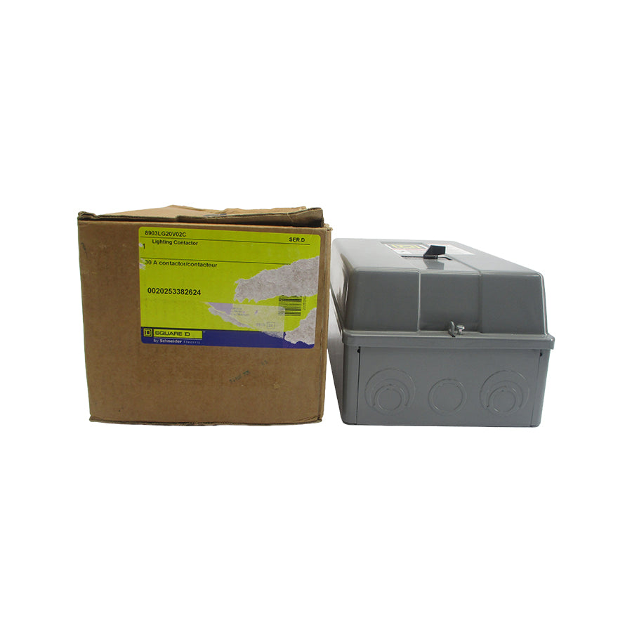 SQUARE D 8903LG20V02C SER. D 110/120V 30A NSMP