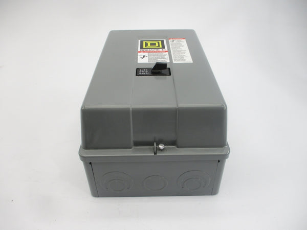 SQUARE D 8903LG20V02C SER. D 110/120V 30A NSMP