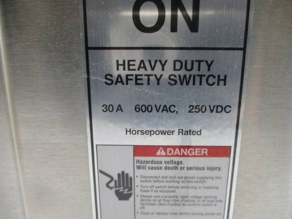 SIEMENS HF361SS 600VAC 30A NSMP