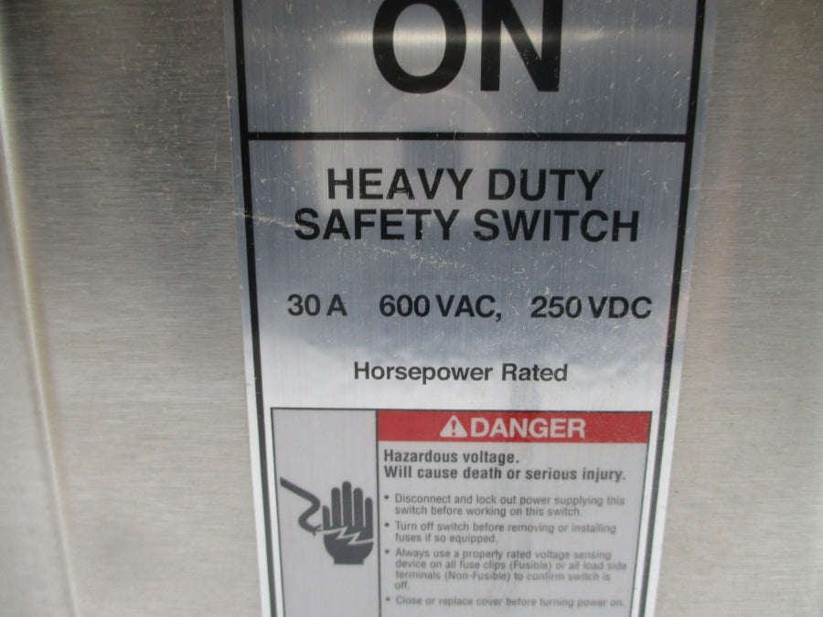 SIEMENS HF361SS 600VAC 30A NSMP