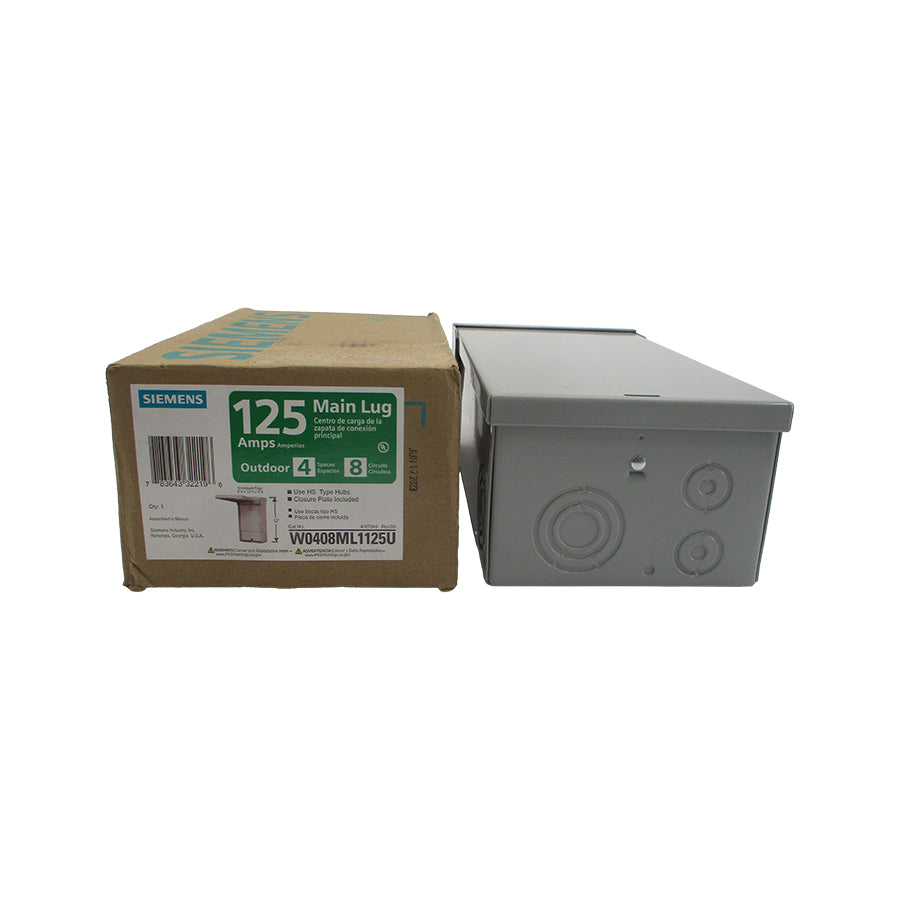 SIEMENS W0408ML1125U 120/240V 125A REV. 00 NSMP