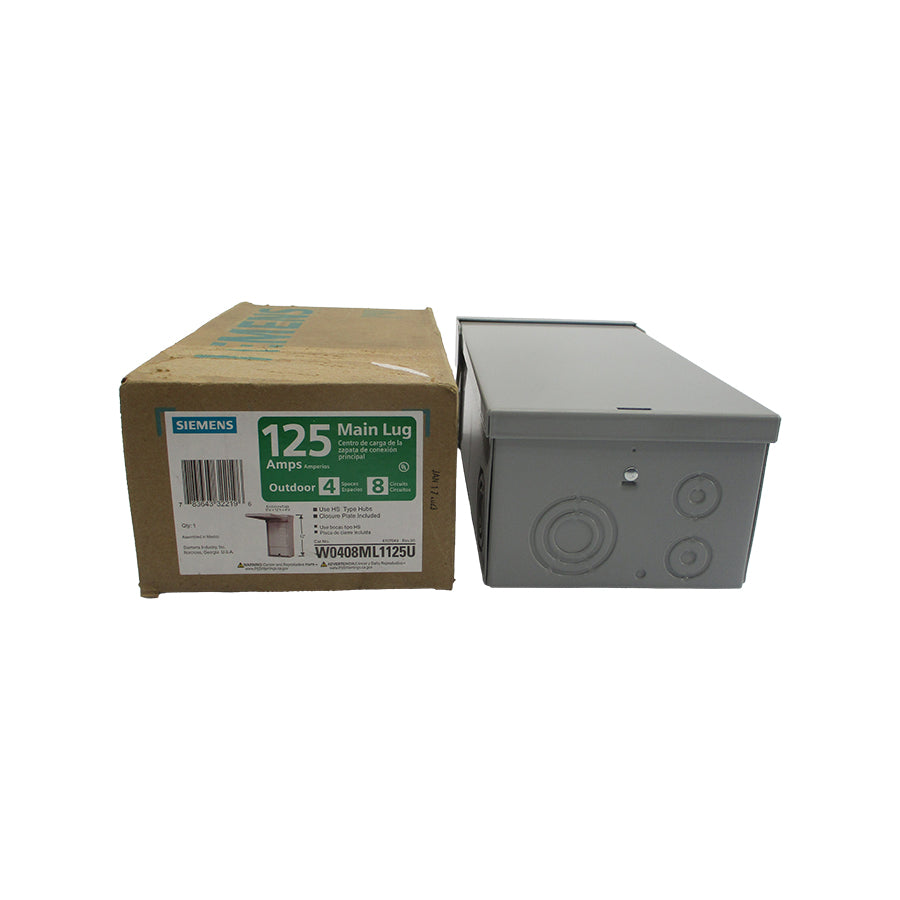 SIEMENS W0408ML1125U 120/240V 125A REV. 00 NSMP