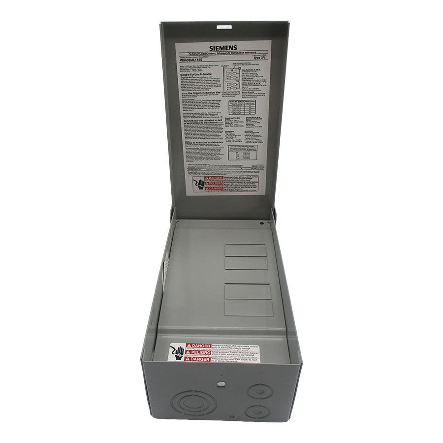 SIEMENS W0408ML1125U 120/240V 125A REV. 00 NSMP