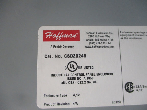 HOFFMAN CSD20248 NSMP
