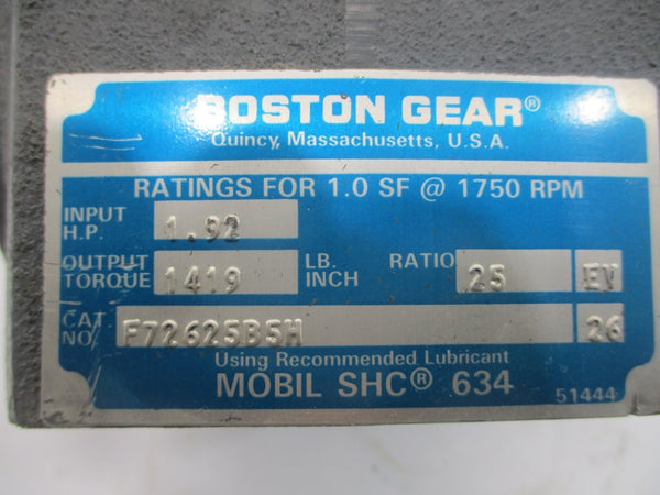 BOSTON GEAR F72625B5H UNMP
