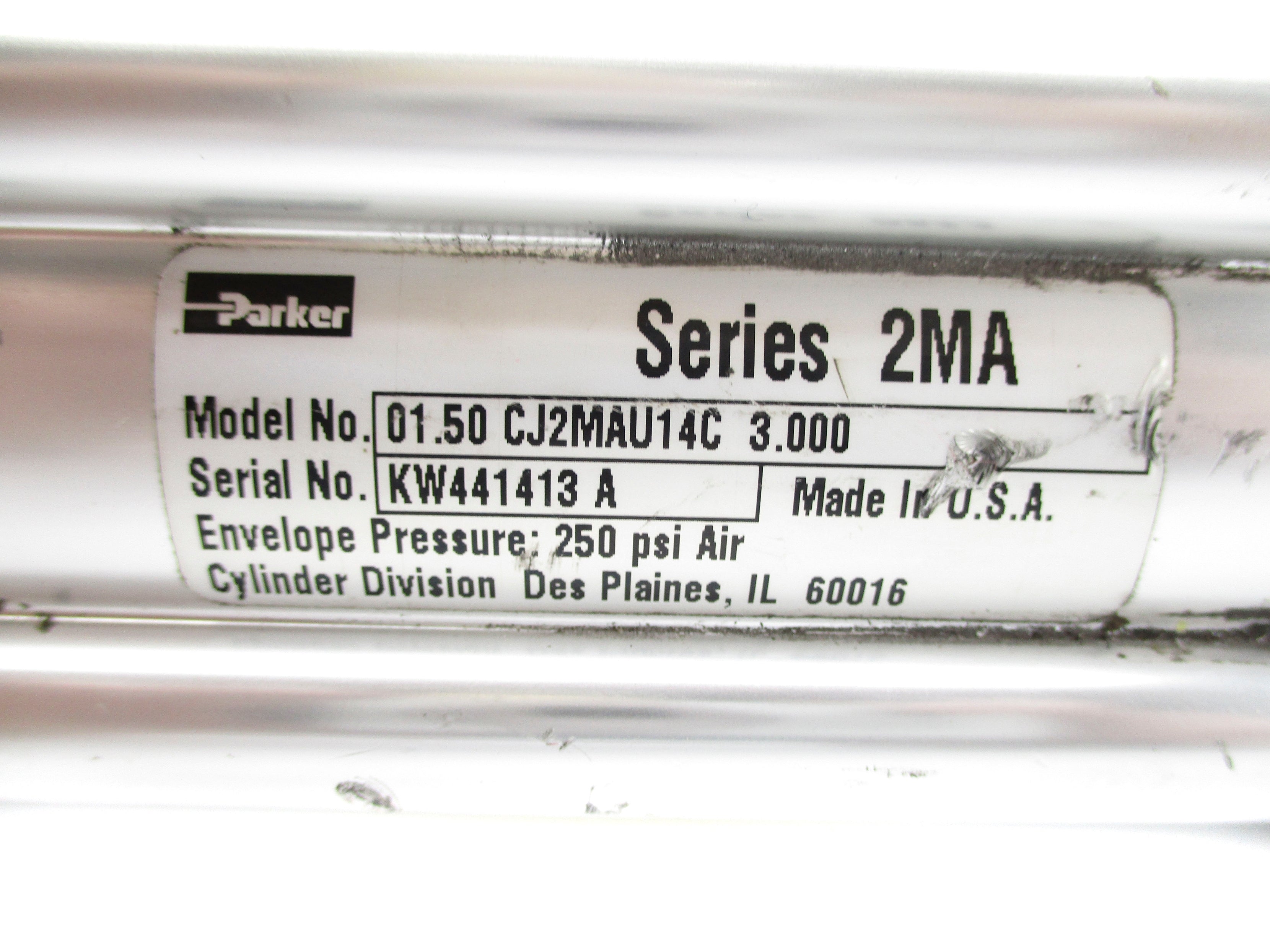 PARKER 01.50CJ2MAU14C3.00 SER. 2MA (AS PICTURED) NSNP