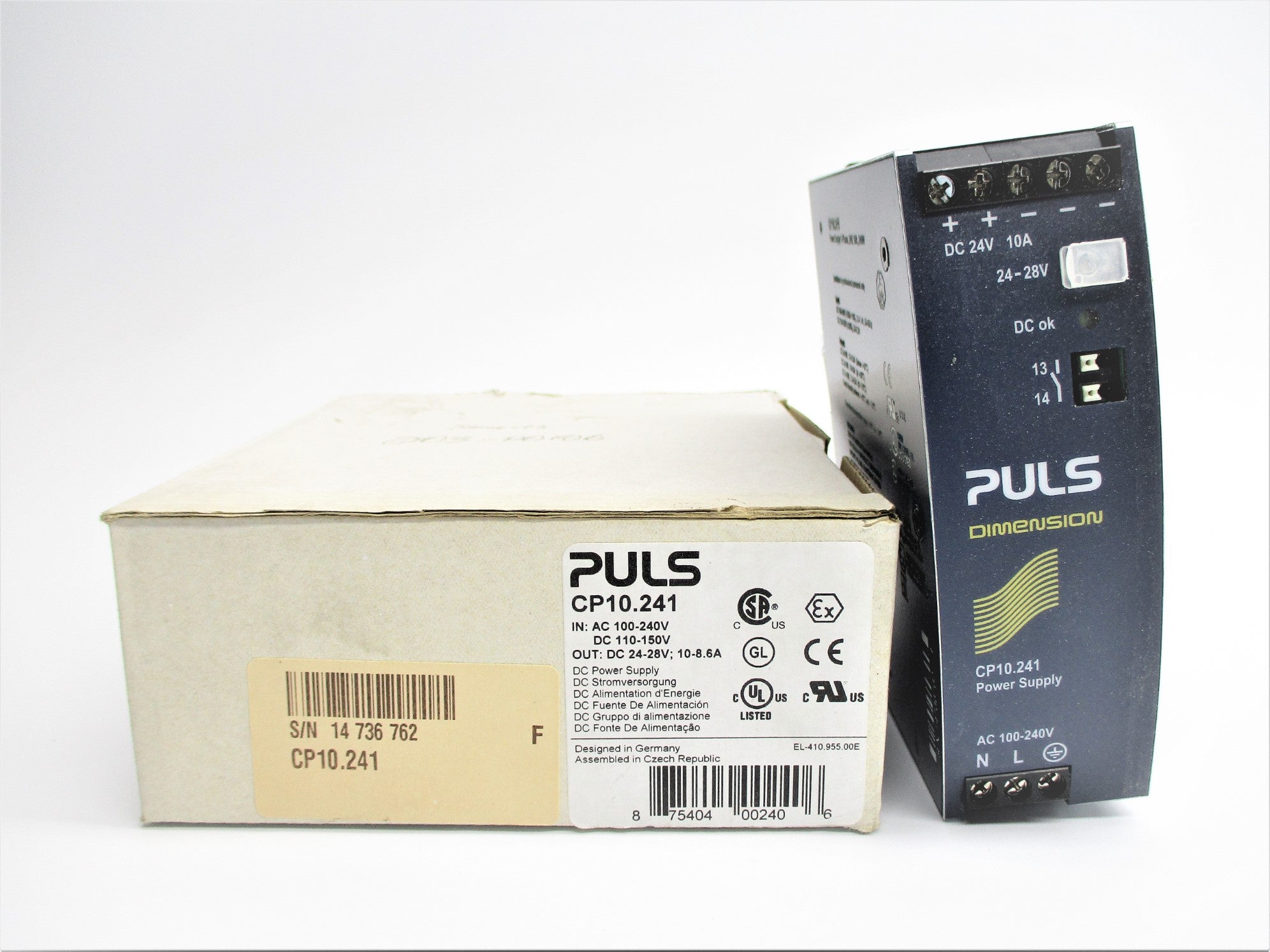PULS CP10.241 100-240VAC 10A NSMP