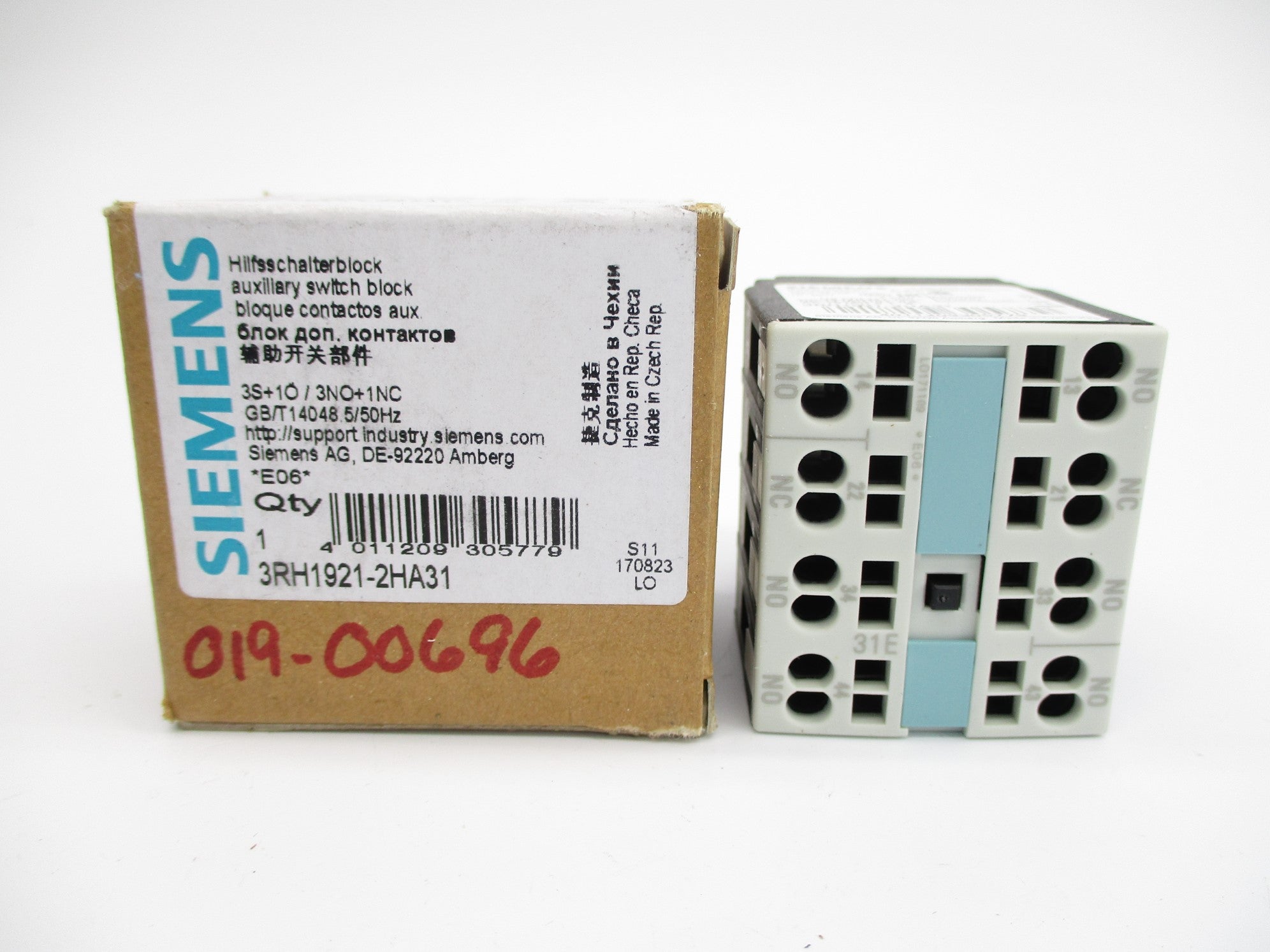 SIEMENS 3RH1921-2HA31 NSMP