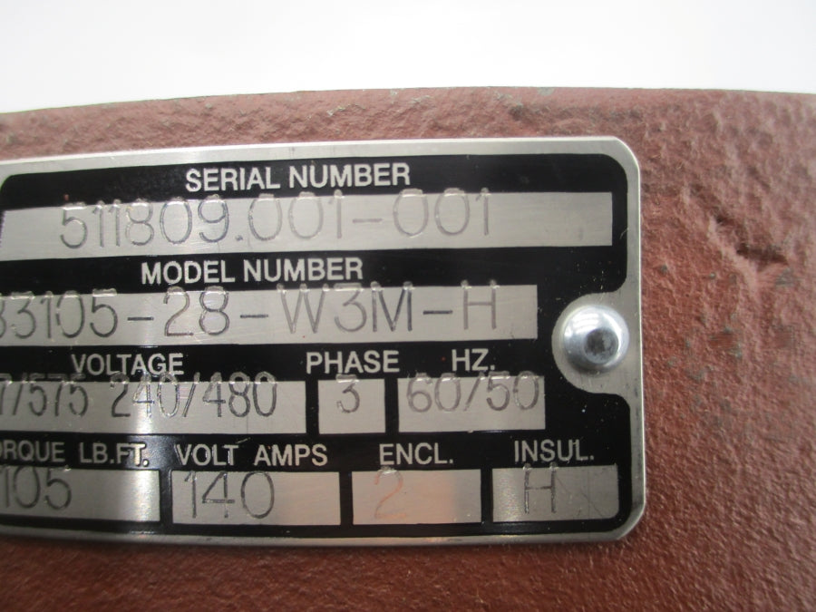DINGS DYNAMICS 83105-28-W3M-H 240/480V 140A NSNP
