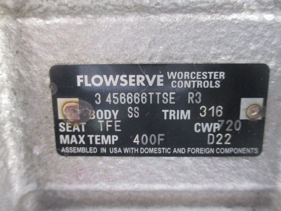 FLOWSERVE 3456666TTSER3 3" NSNP