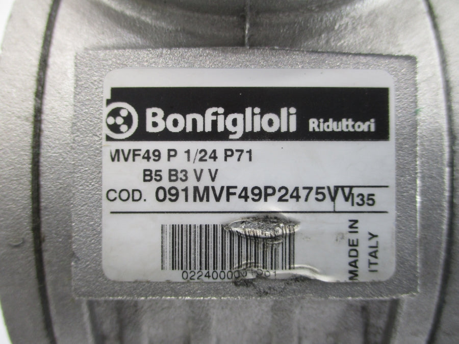 BONFIGLIOLI MVF49P1/24P71B5B3VV UNMP