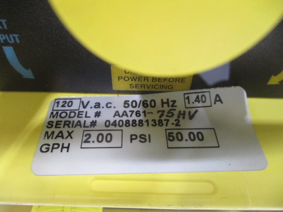 LMI AA761 120VAC 1.40A 50.00PSI UNMP
