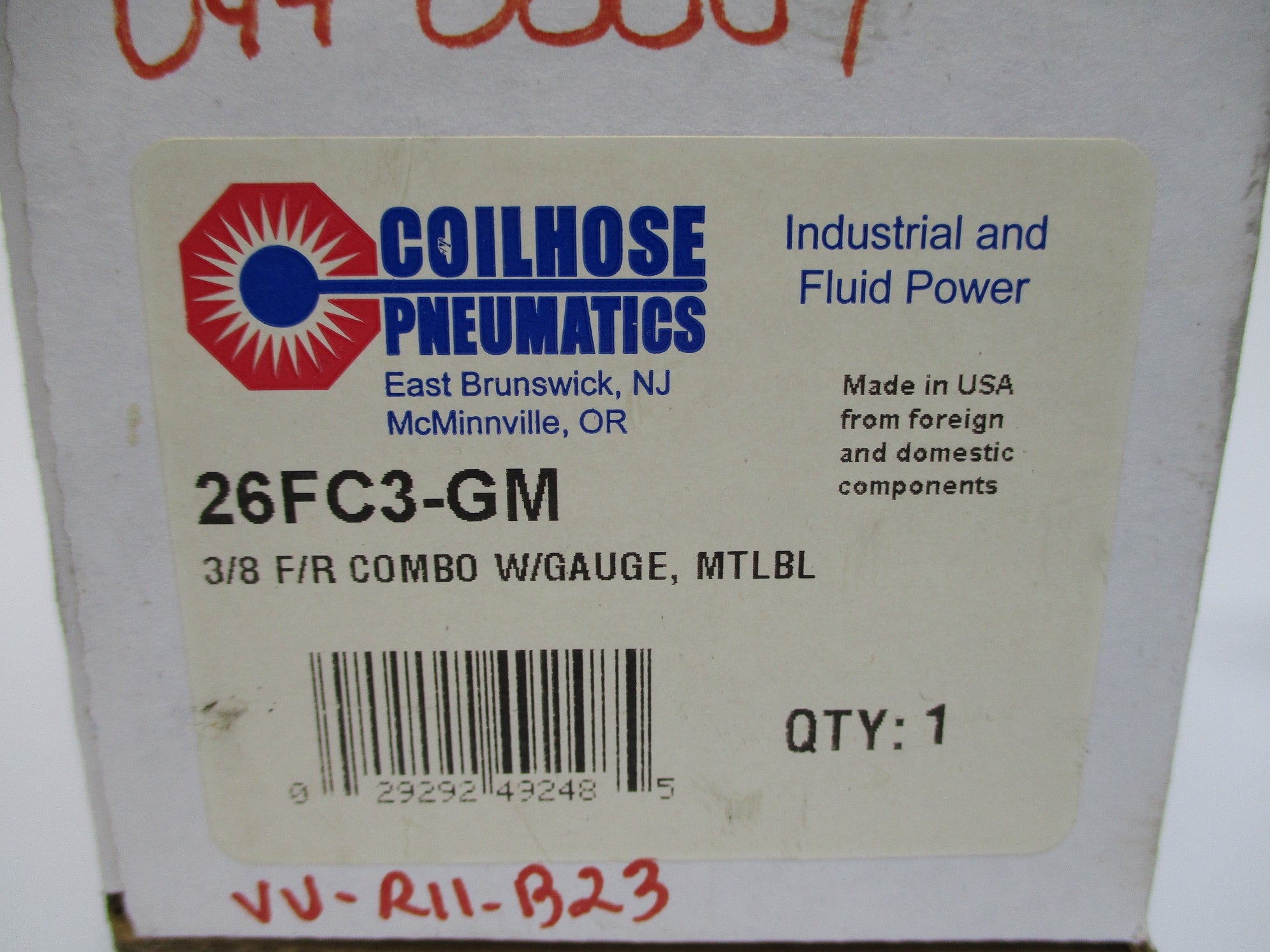 COILHOSE PNEUMATICS 26FC3-GM NSMP