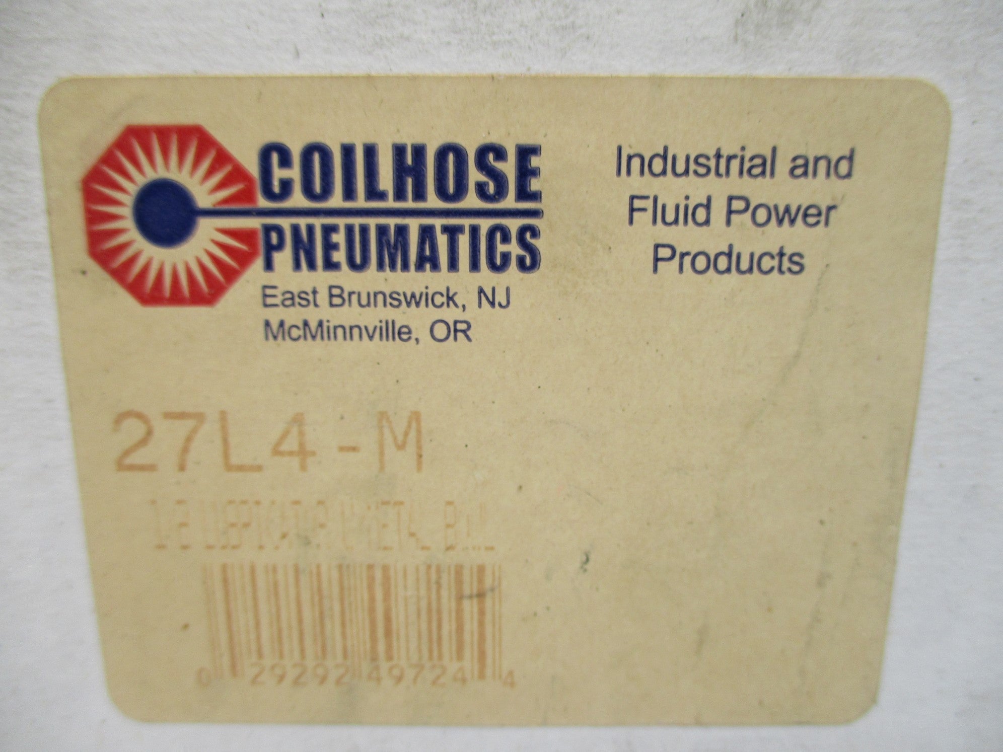 COILHOSE PNEUMATICS 27L4-M 250PSI NSMP
