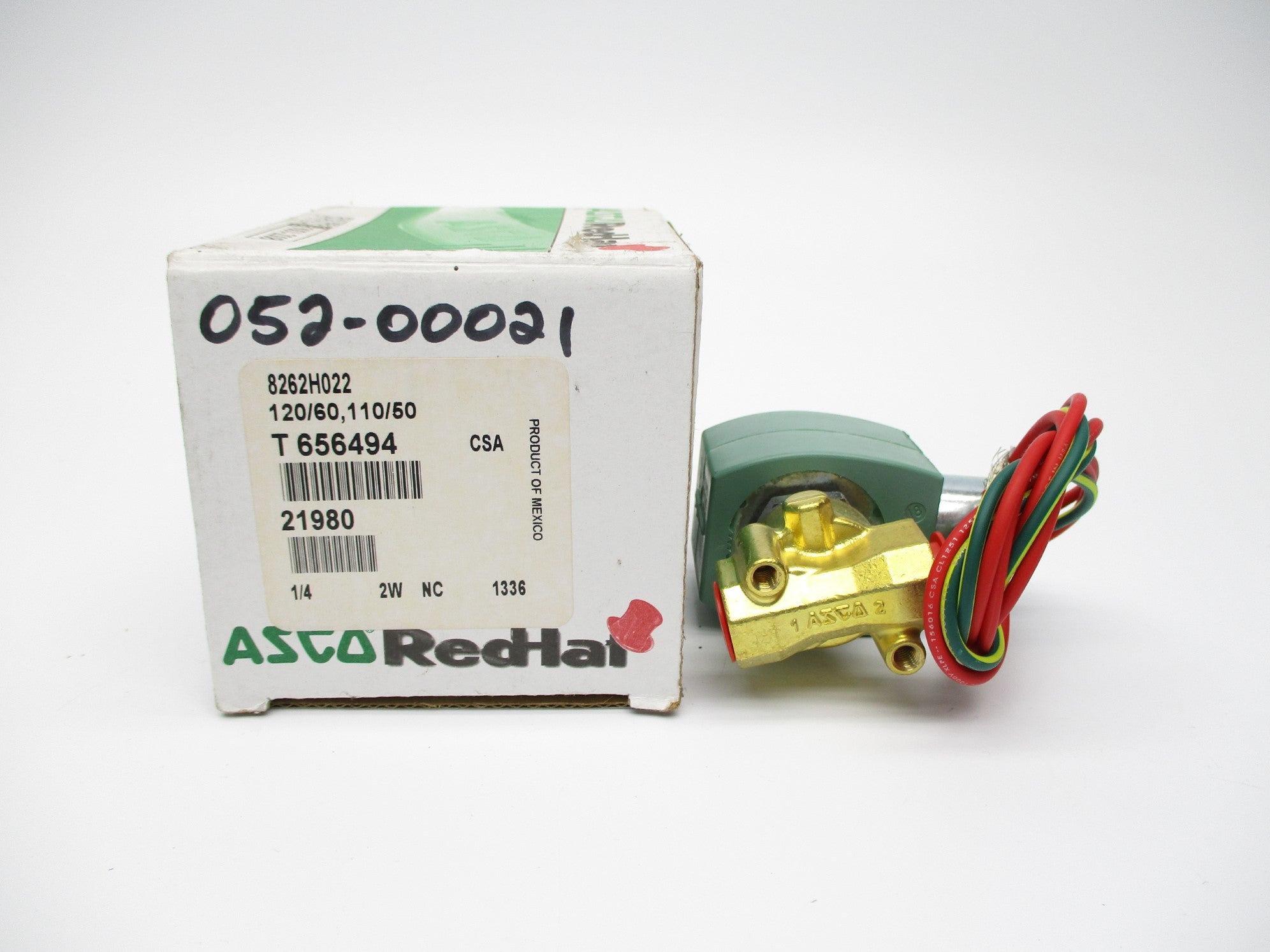 ASCO 8262H022 110/120V 90-185PSI 1/4" NSMP