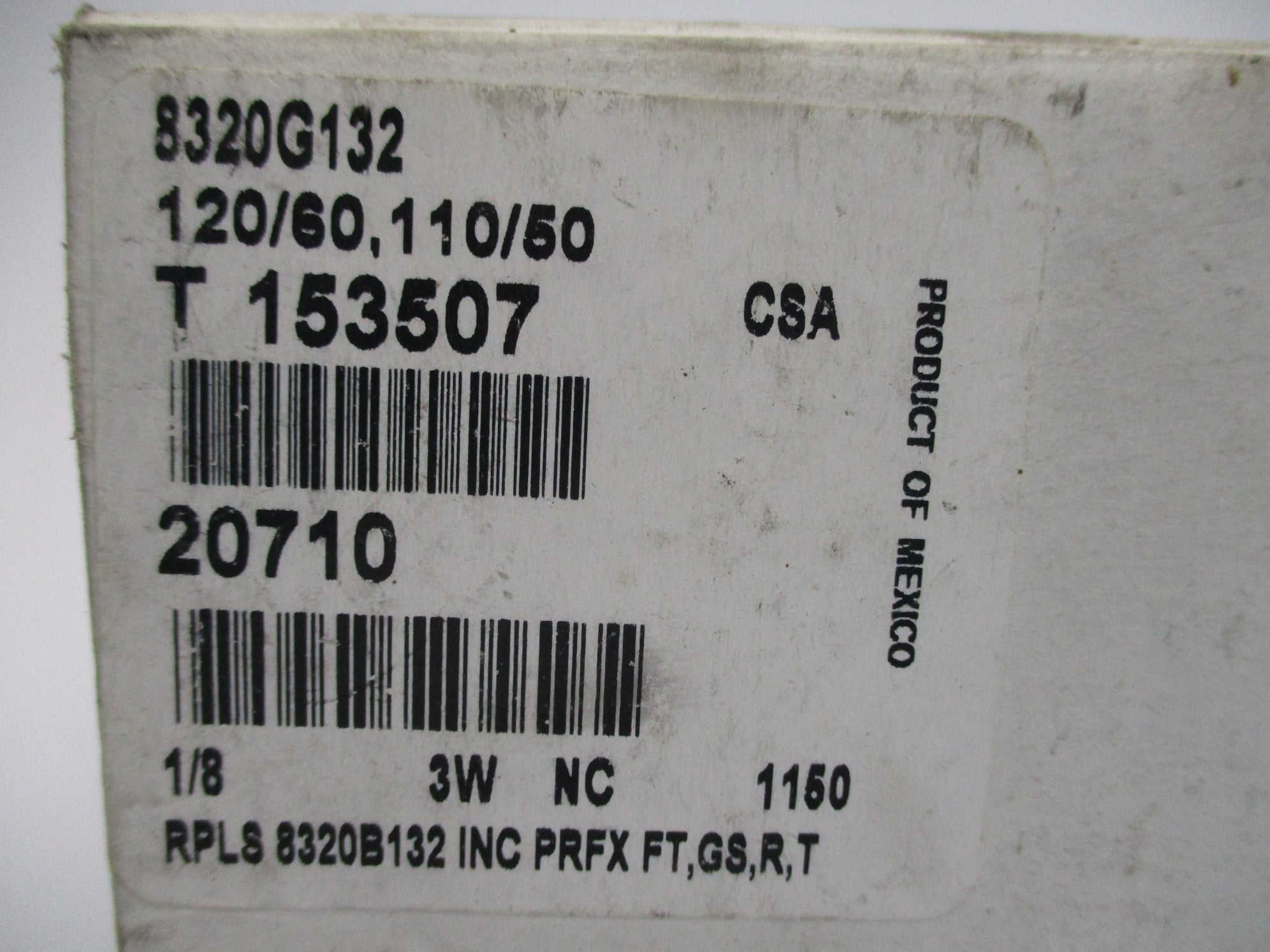 ASCO 8320G132 110/120V 200PSI 1/8" NSMP