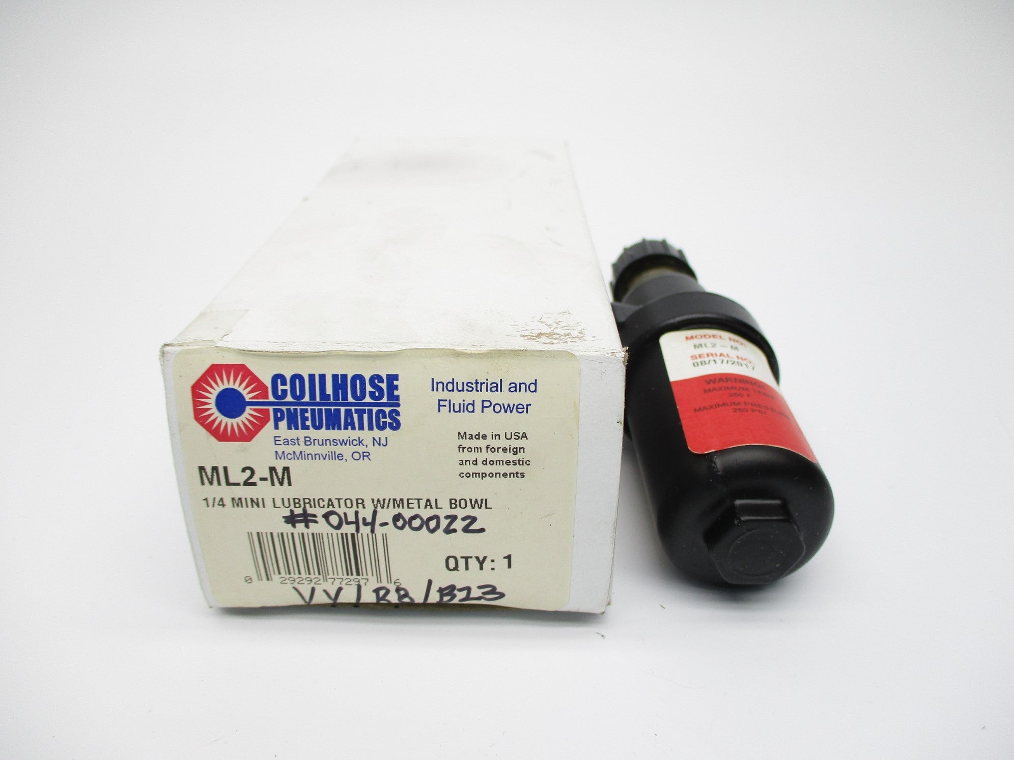 COILHOSE PNEUMATICS ML2-M 250PSI NSMP