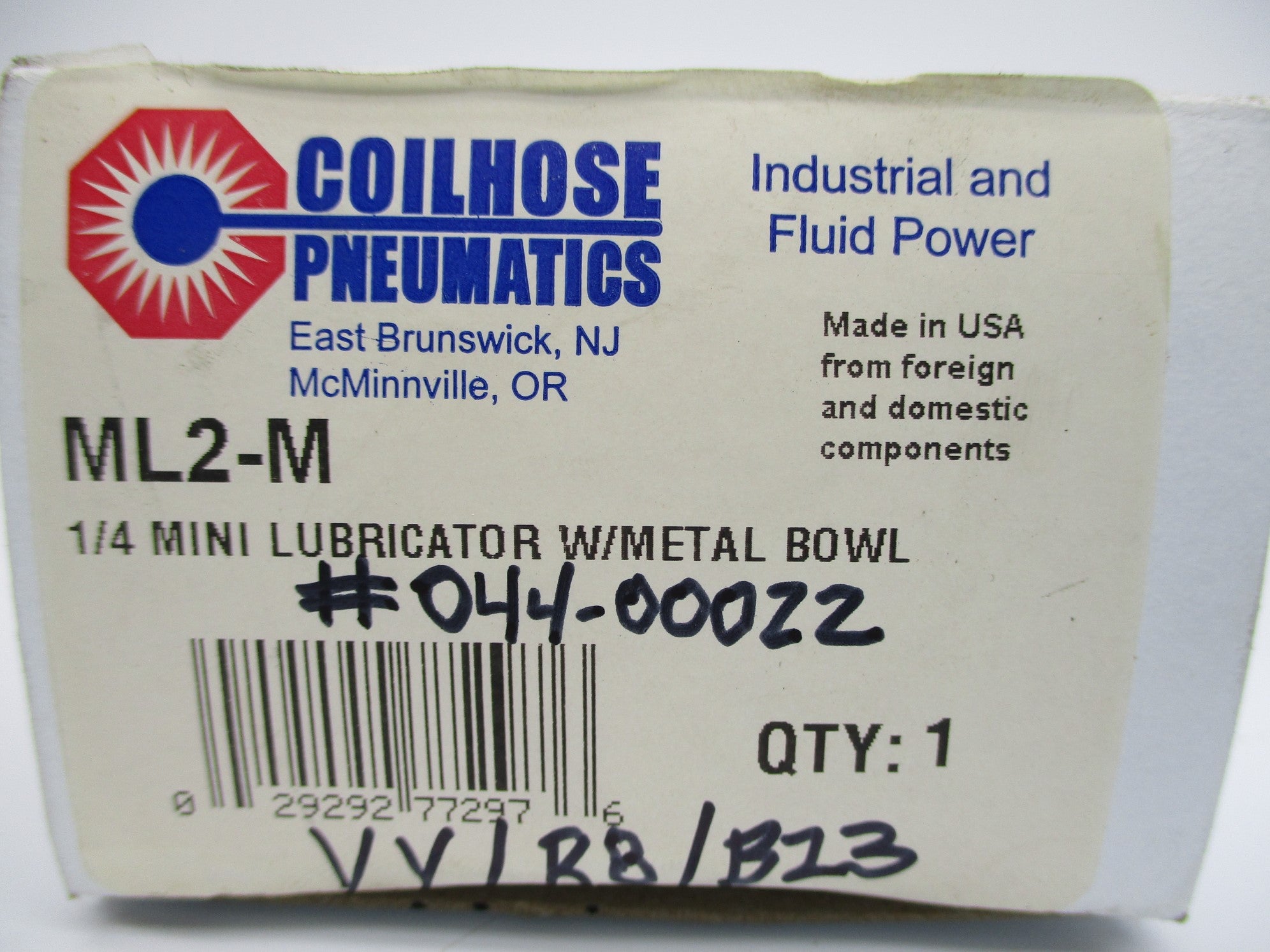 COILHOSE PNEUMATICS ML2-M 250PSI NSMP