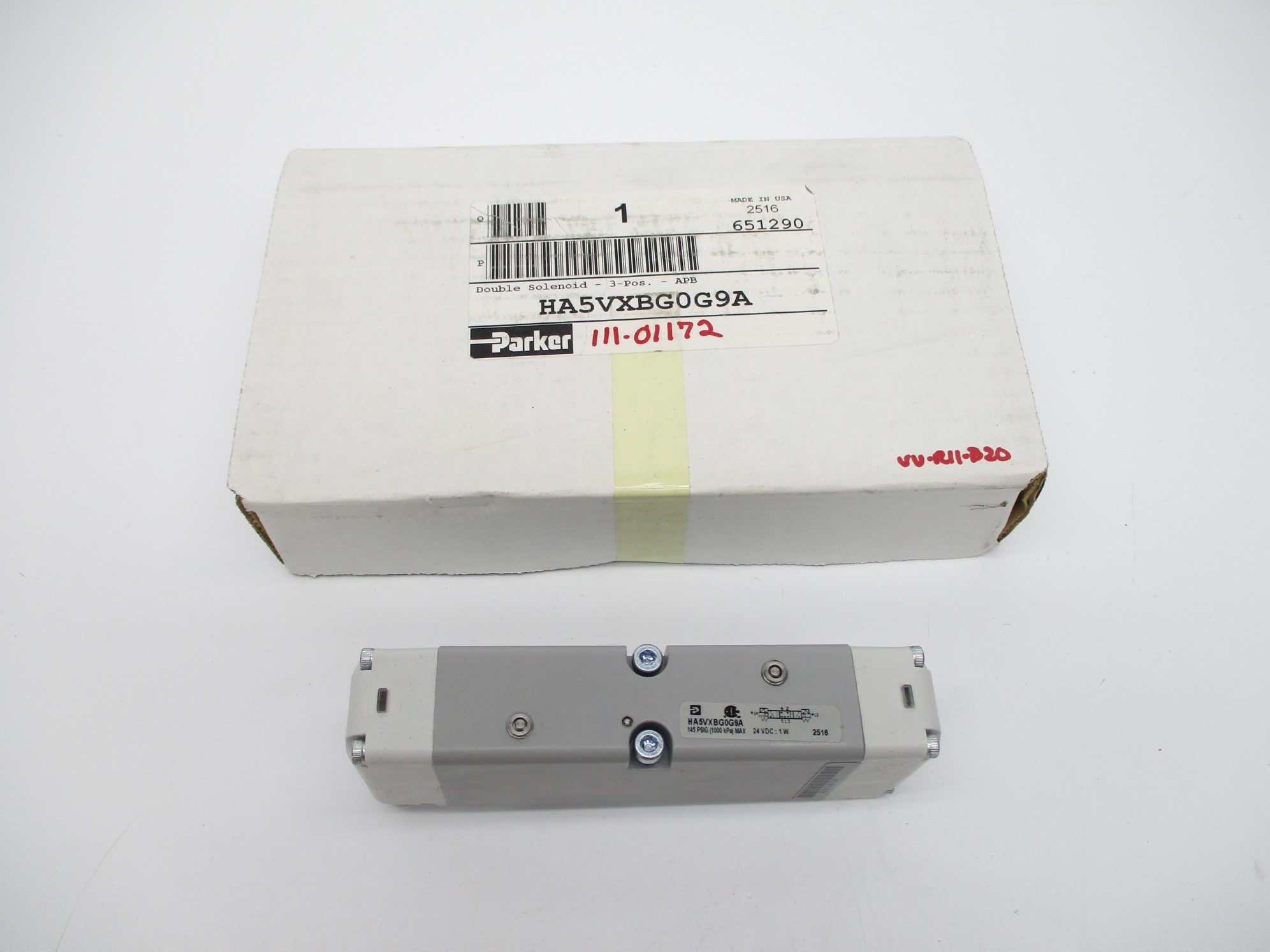 PARKER HA5VXBG0G9A 145PSIG 24VDC NSMP