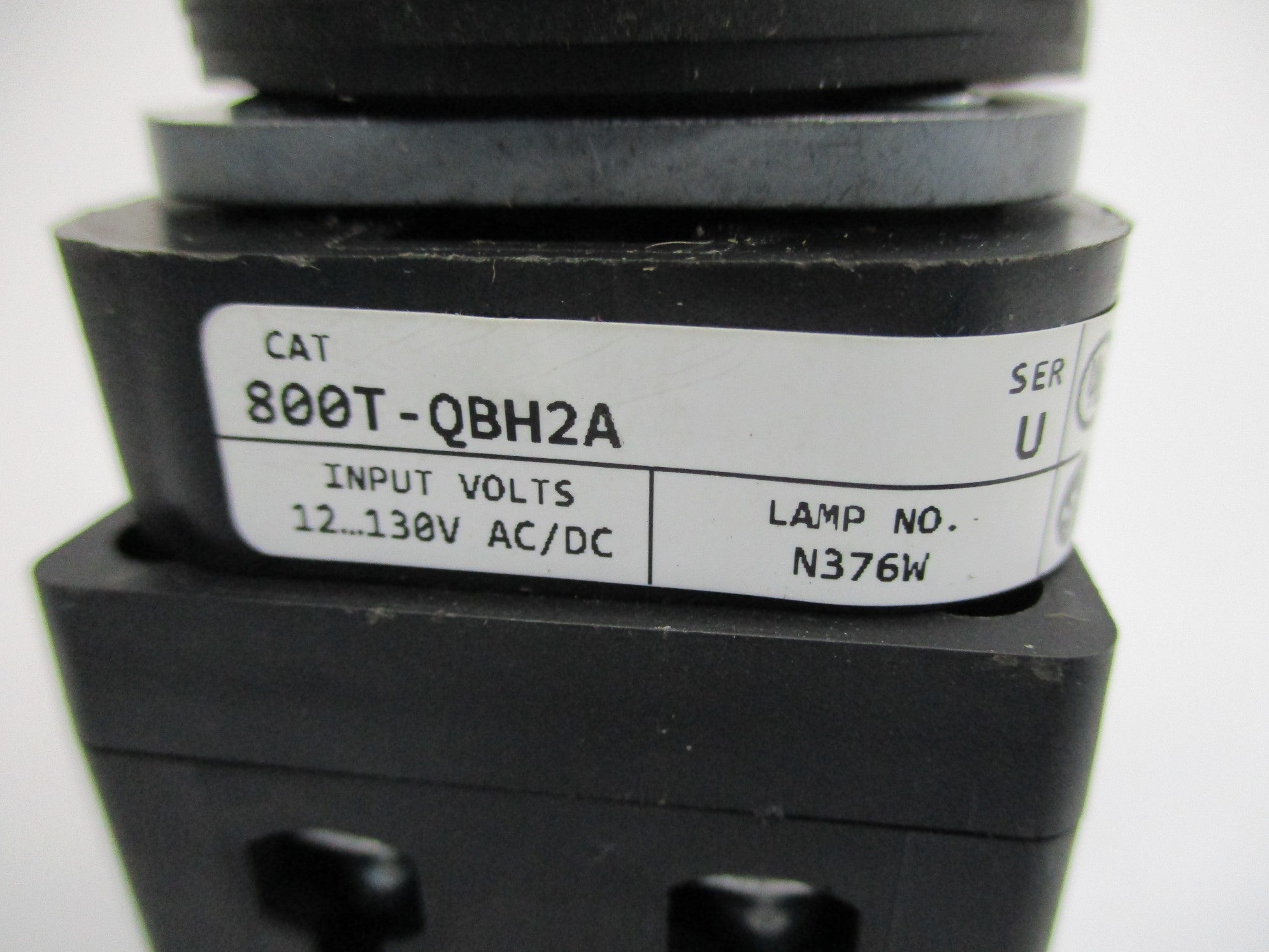 INDUSTRIAL SPARE PART 800T-QBH2A SER. U 12-130VAC/DC NSNP