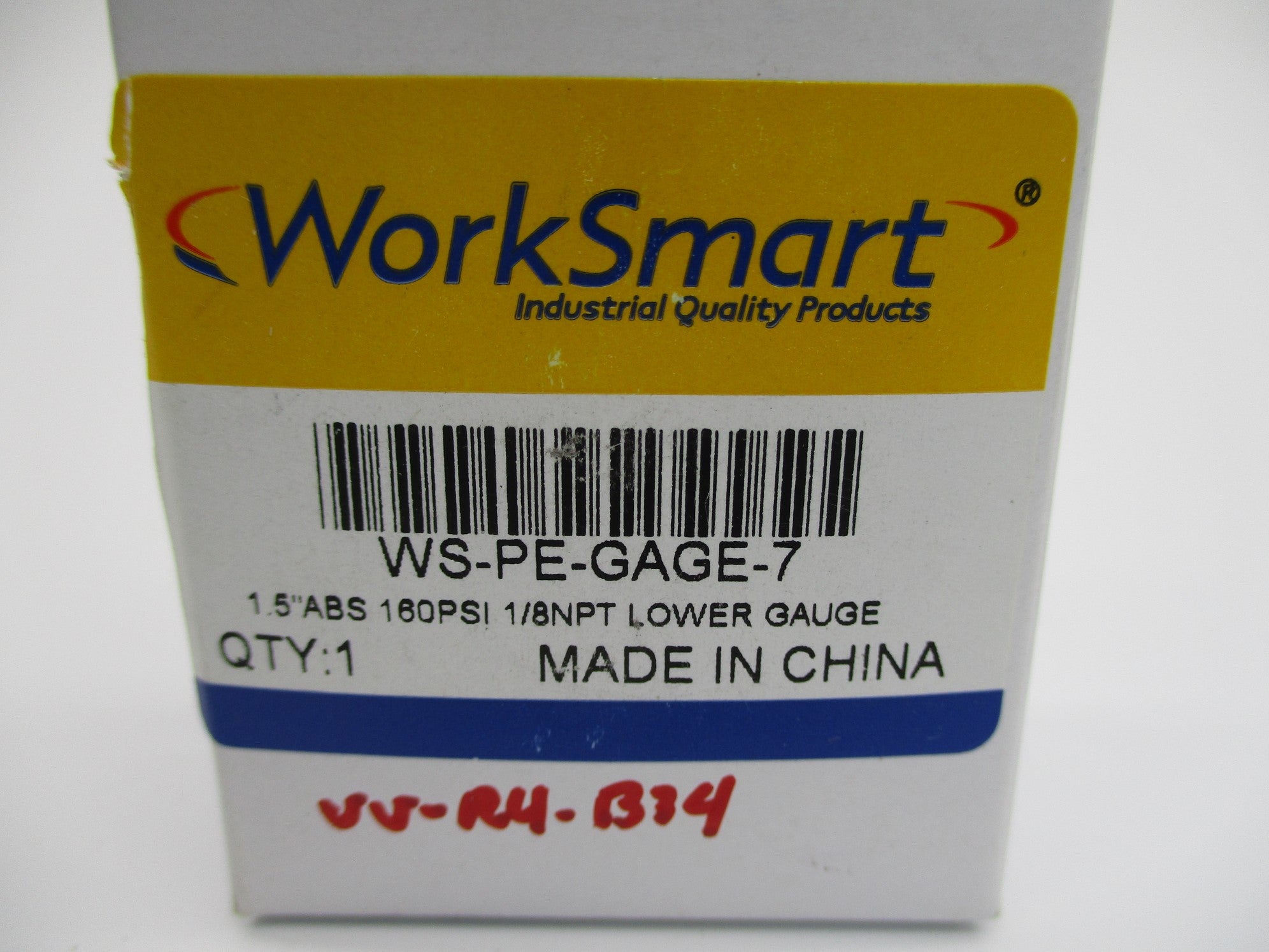 WORKSMART WS-PE-GAGE-7 160PSI NSMP