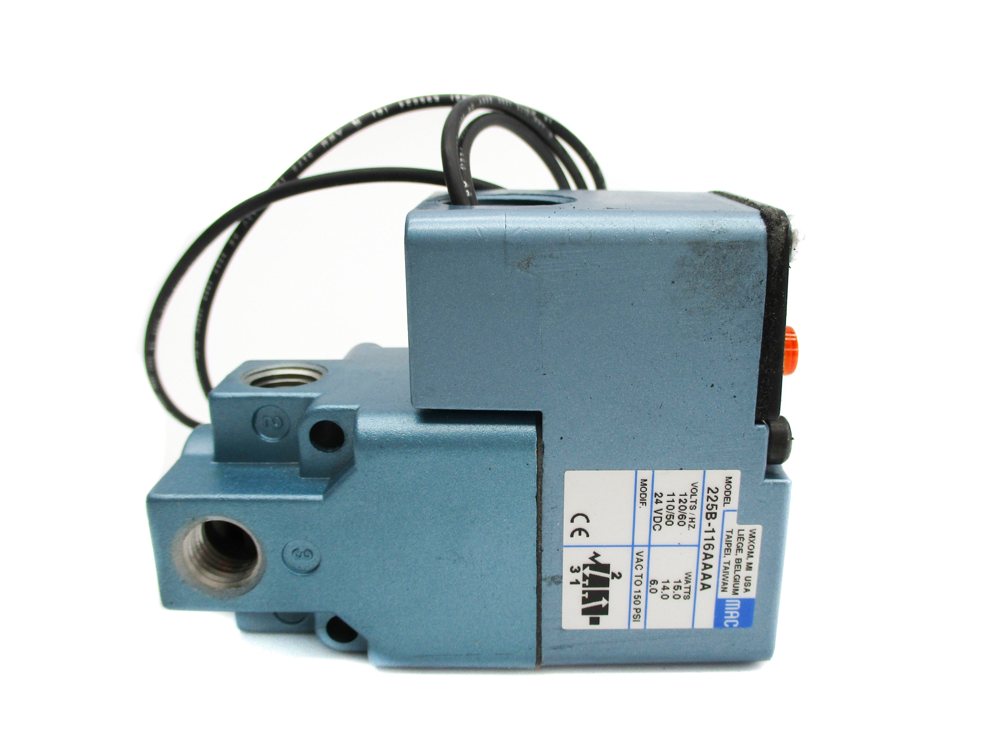MAC 225B-116AAAA 110/120V 150PSI NSMP