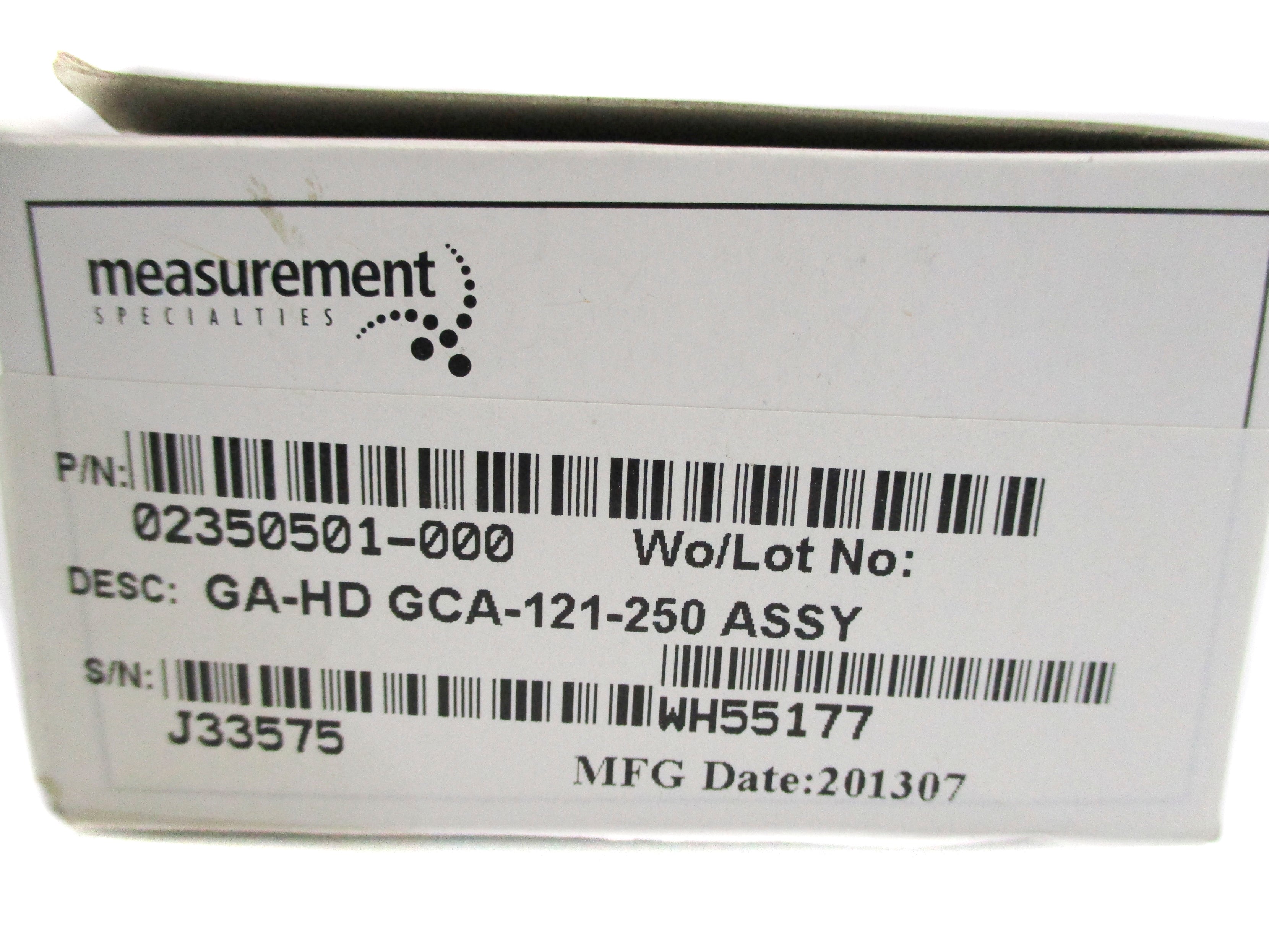 MEASUREMENT SPECIALTIES GCA-121-250 NSMP