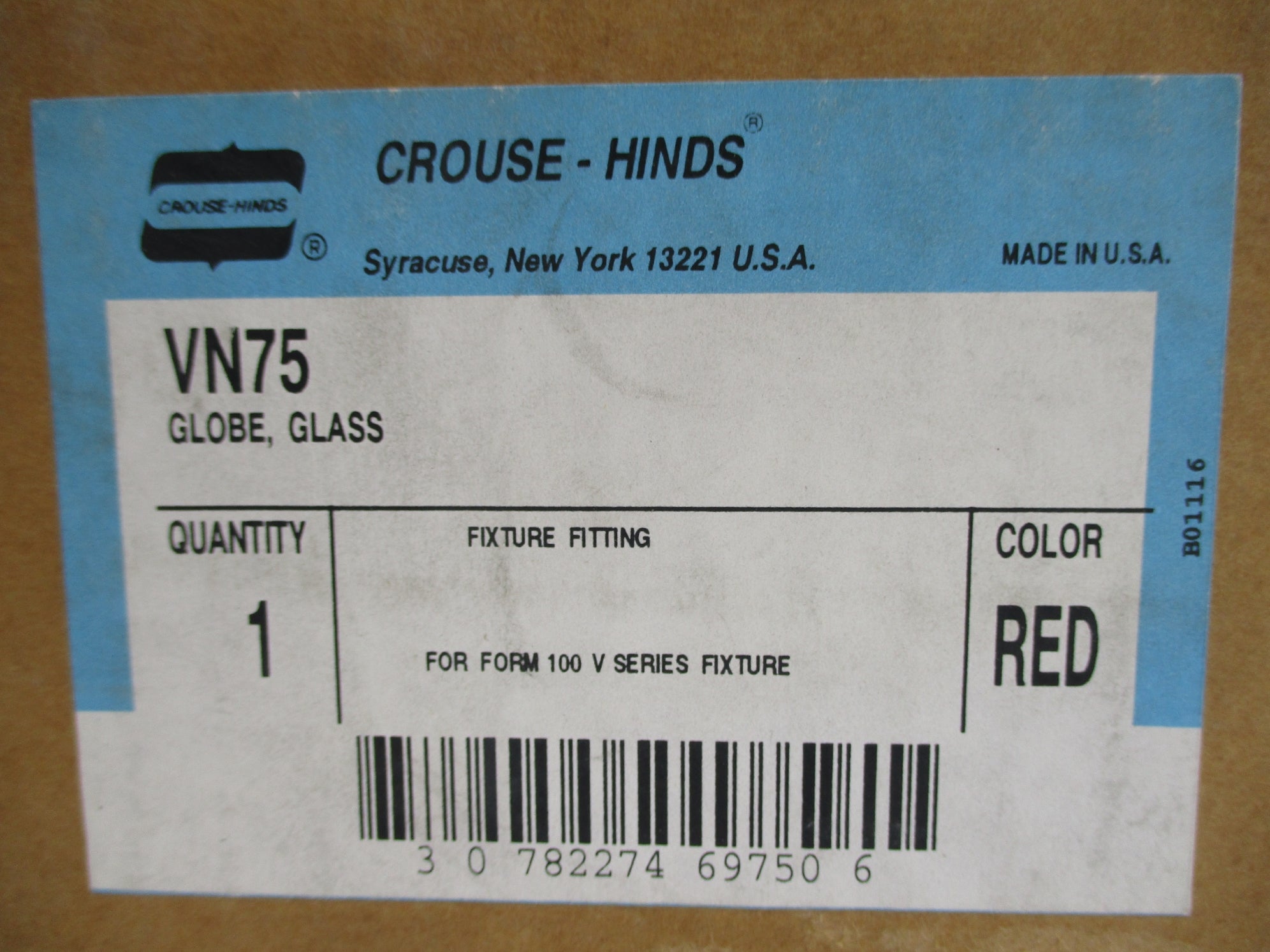 CROUSE HINDS VN75 NSMP