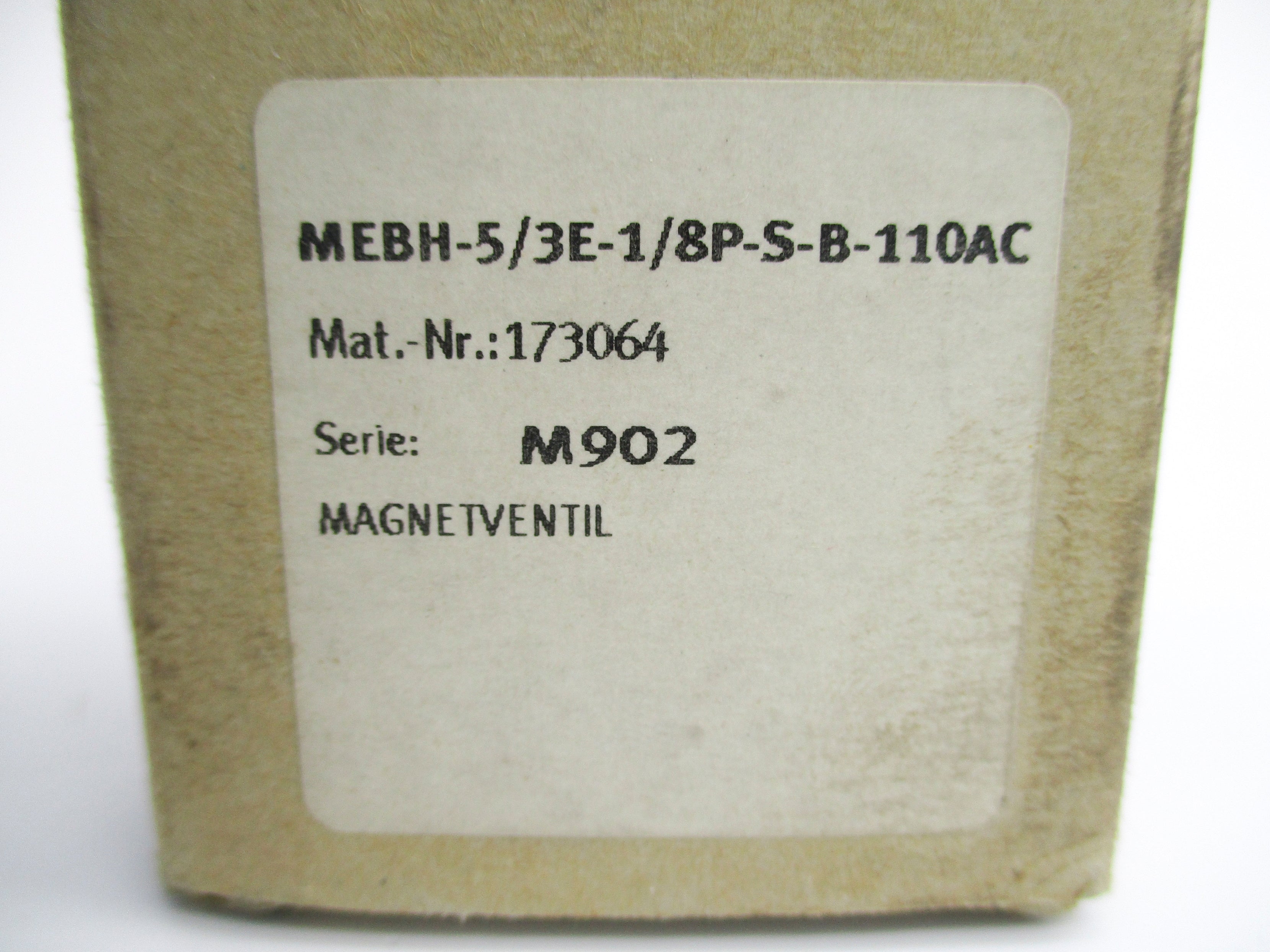 FESTO MEBH-5/3E-1/8P-S-B-110AC 110VAC 13-145PSI NSMP