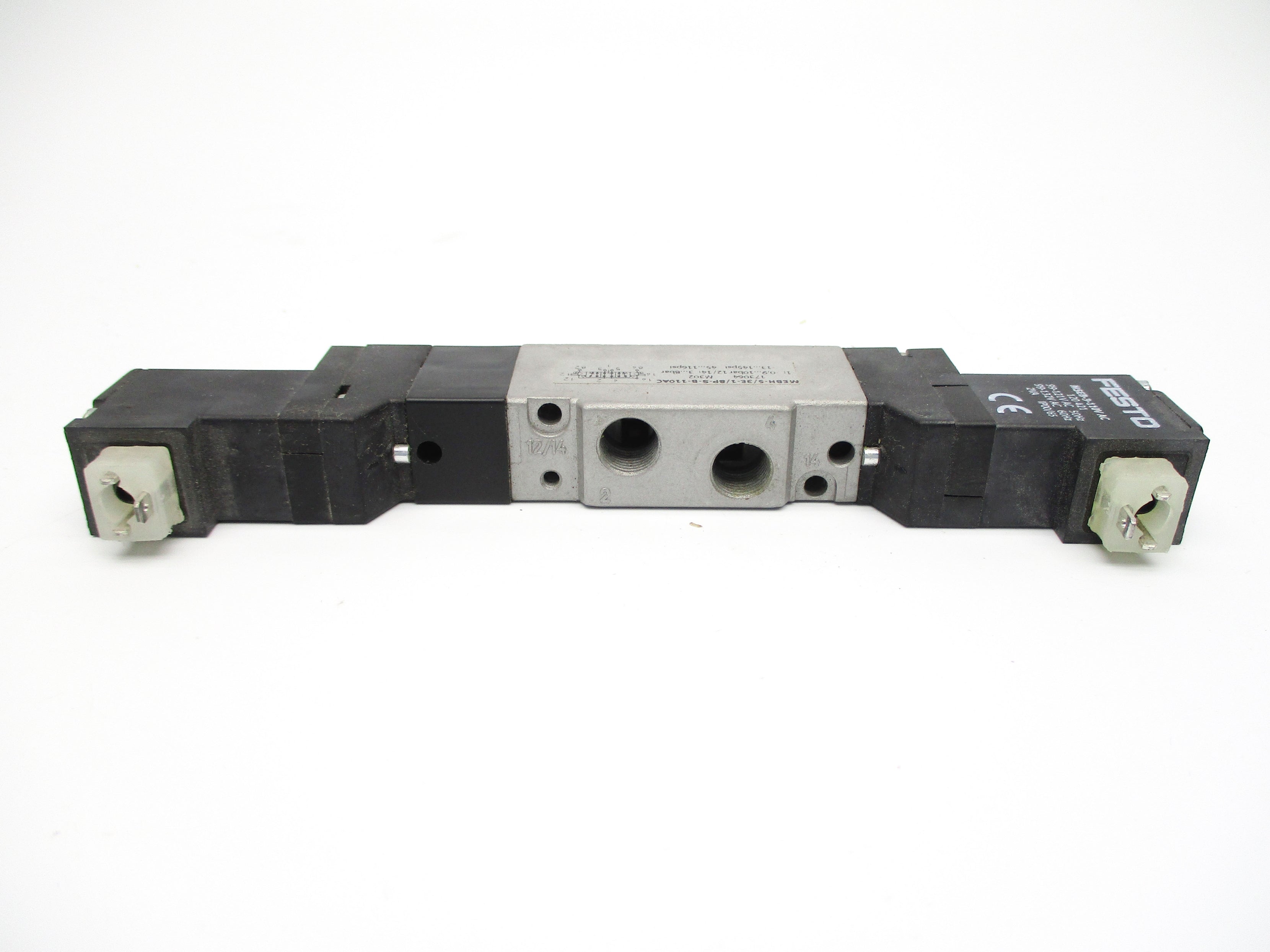 FESTO MEBH-5/3E-1/8P-S-B-110AC 110VAC 13-145PSI NSNP