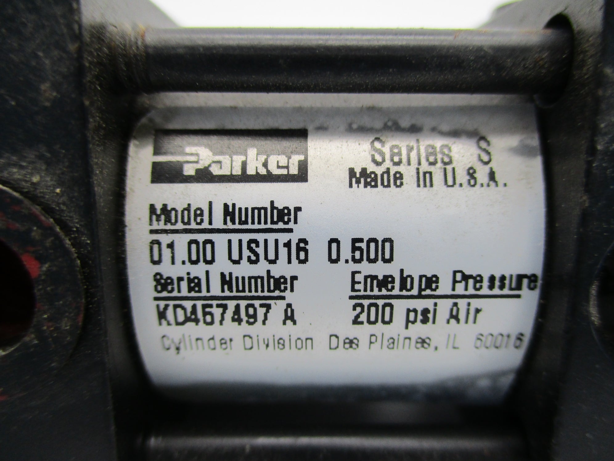 PARKER 01.00USU160.500 200PSI NSNP