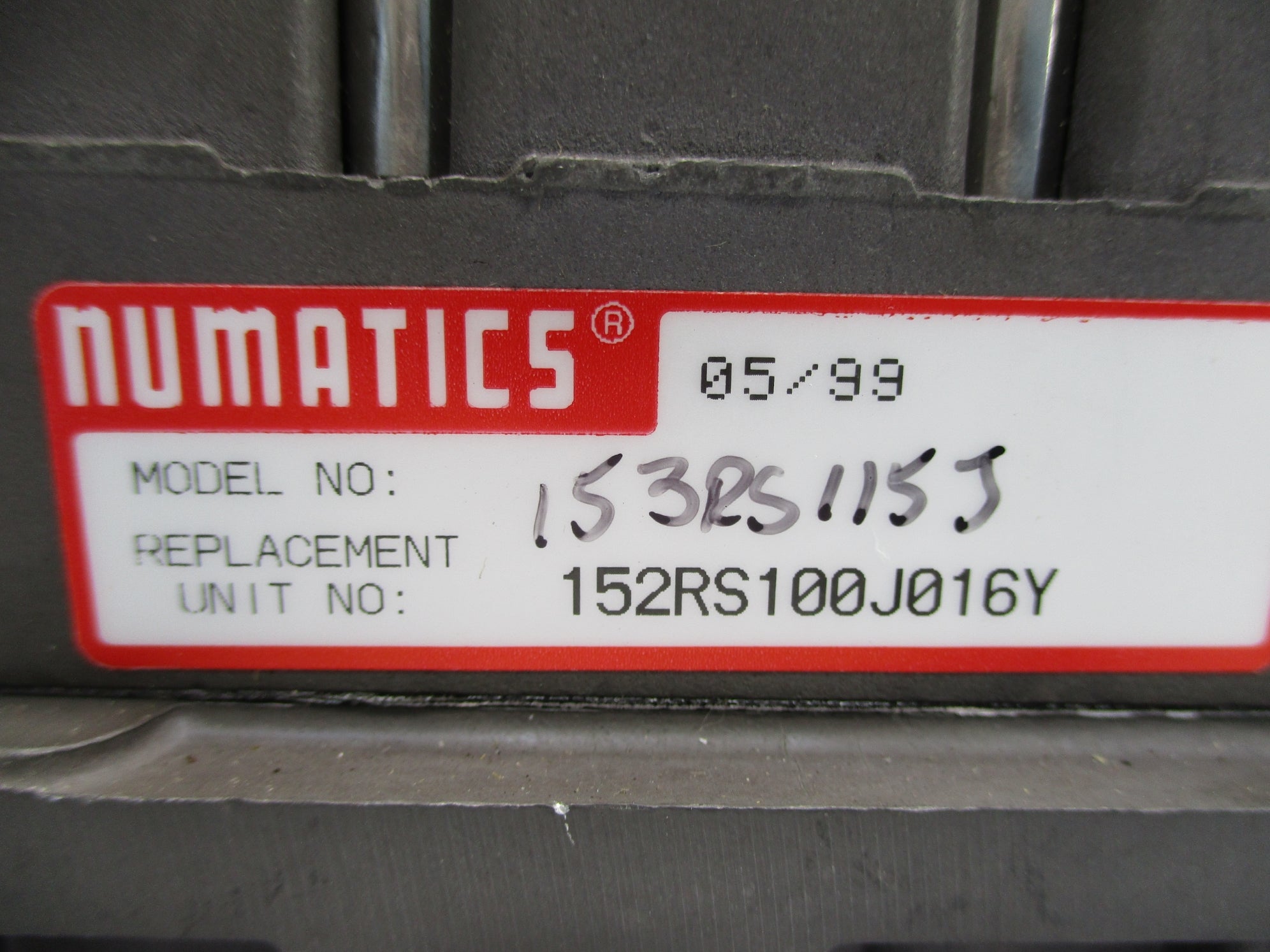 NUMATICS 153RS115J NSNP
