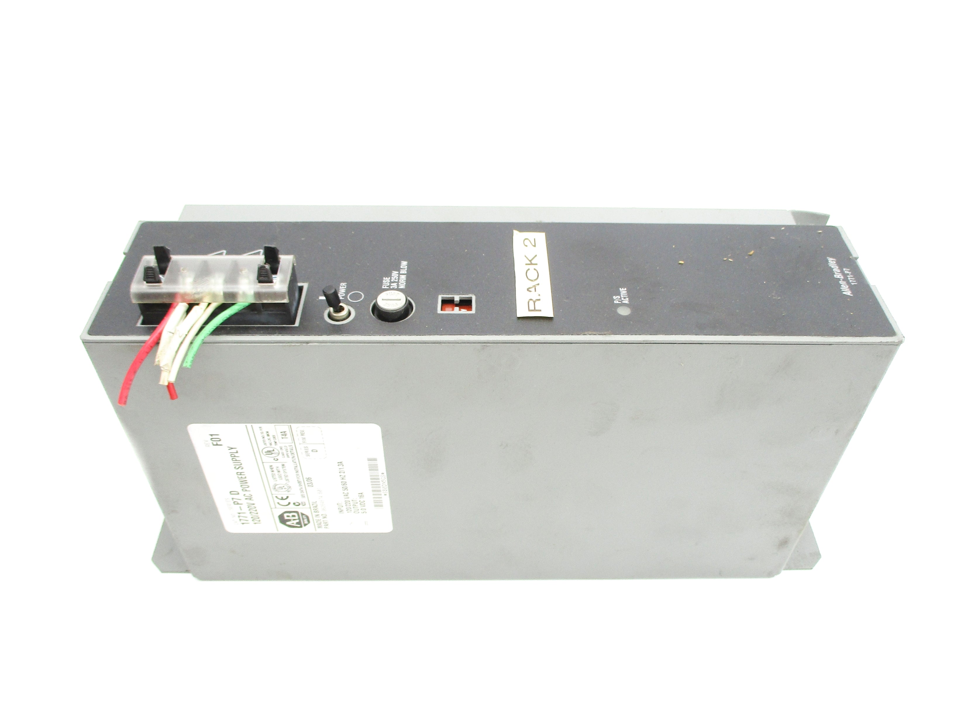 ALLEN BRADLEY 1771-P7 SER. D UNMP