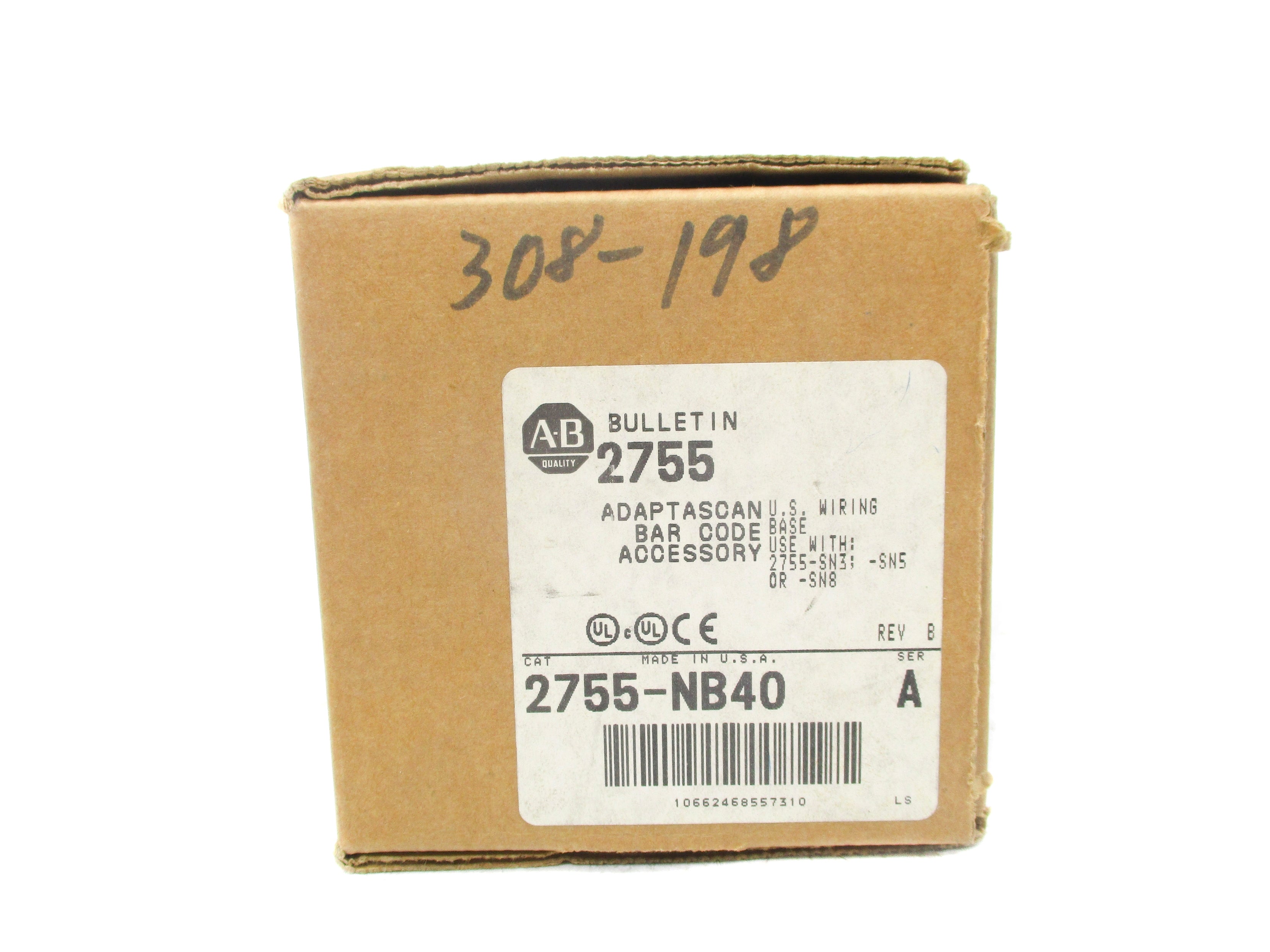 INDUSTRIAL SPARE PART 2755-NB40 SER. A (BR/WH) NSMP