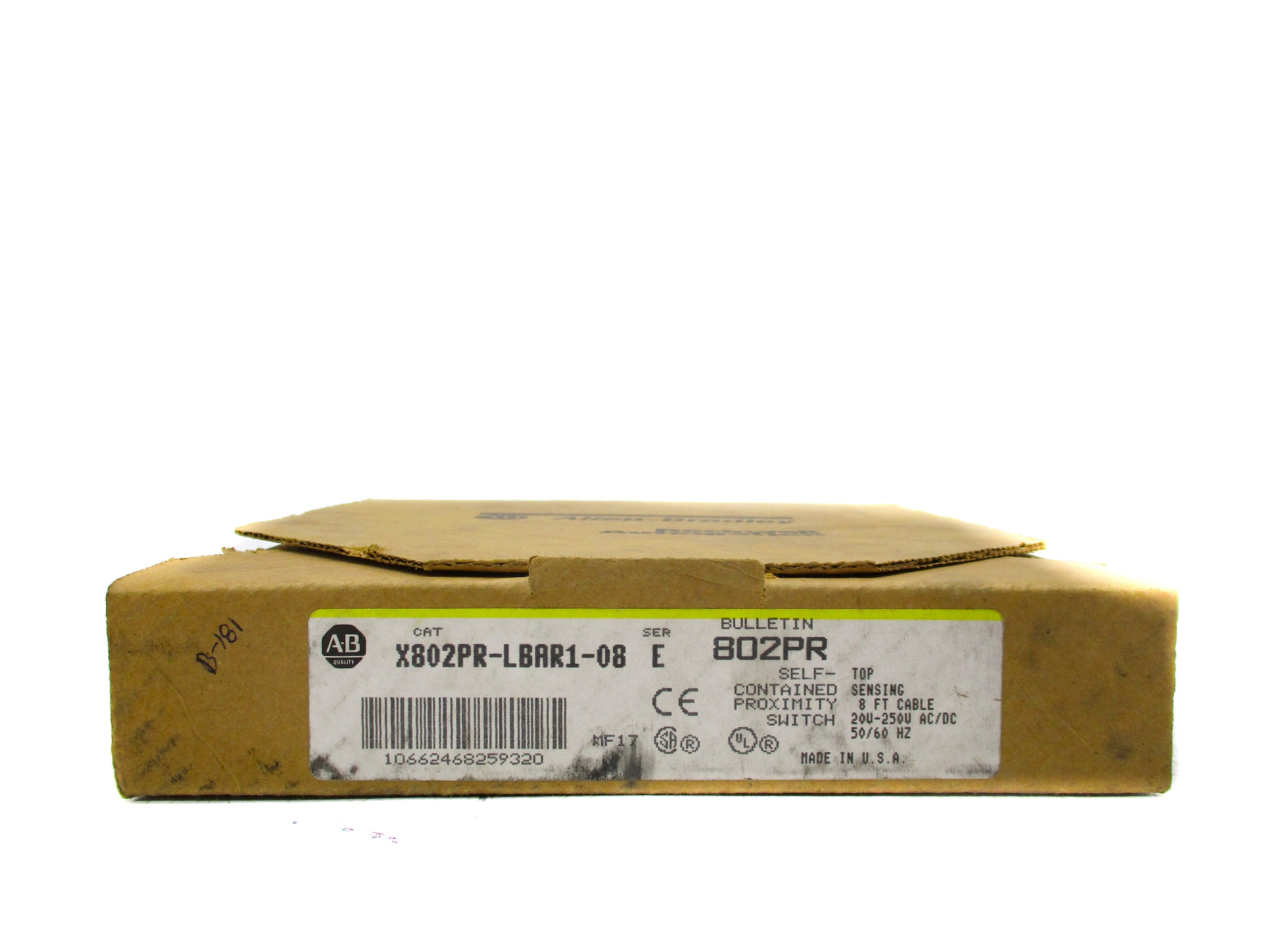 INDUSTRIAL SPARE PART 802PR-LBAR1-08 SER. E (BR/YL) NSMP