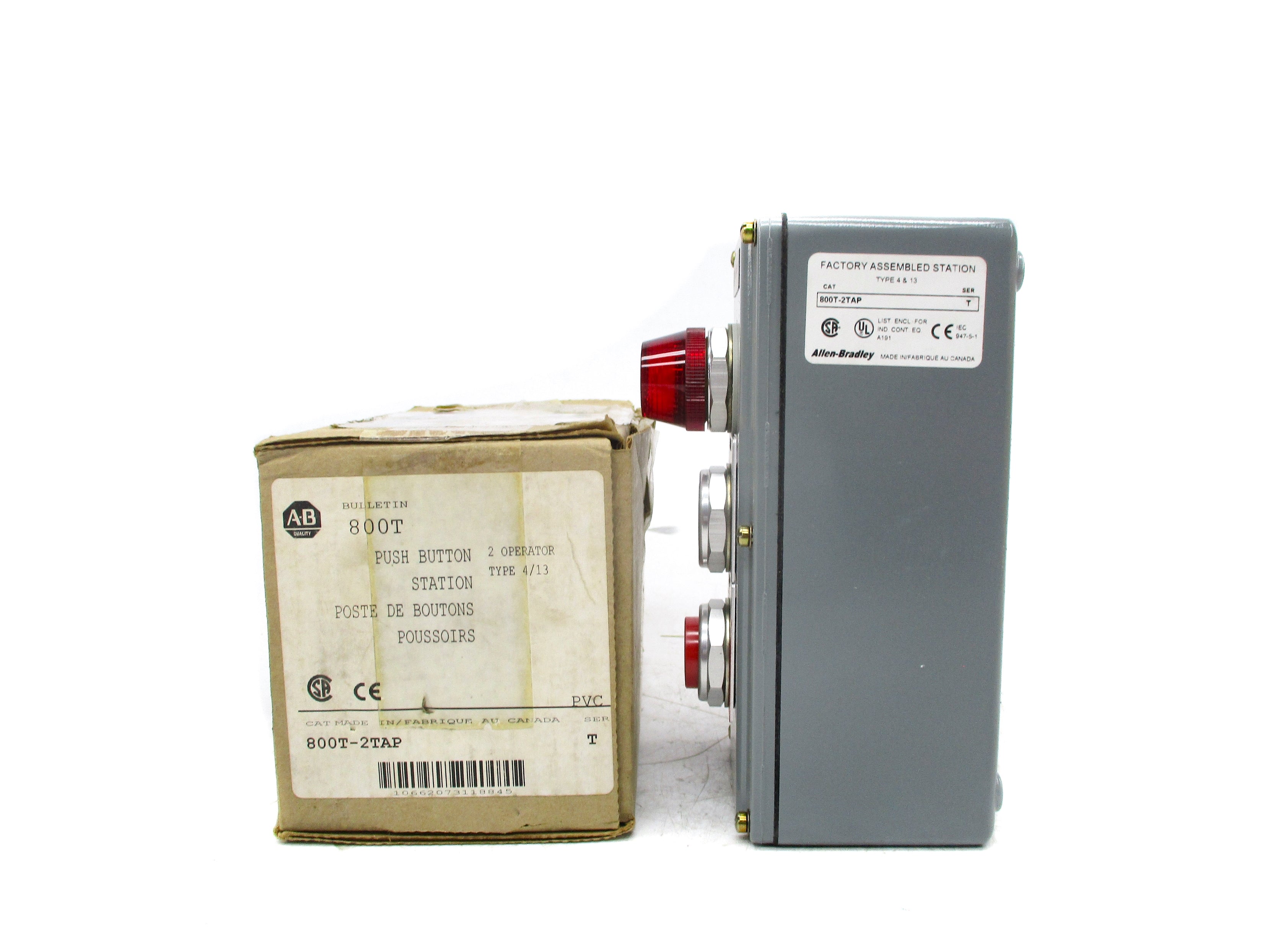 INDUSTRIAL SPARE PART 800T-2TAP SER. T (BR/WH) NSMP