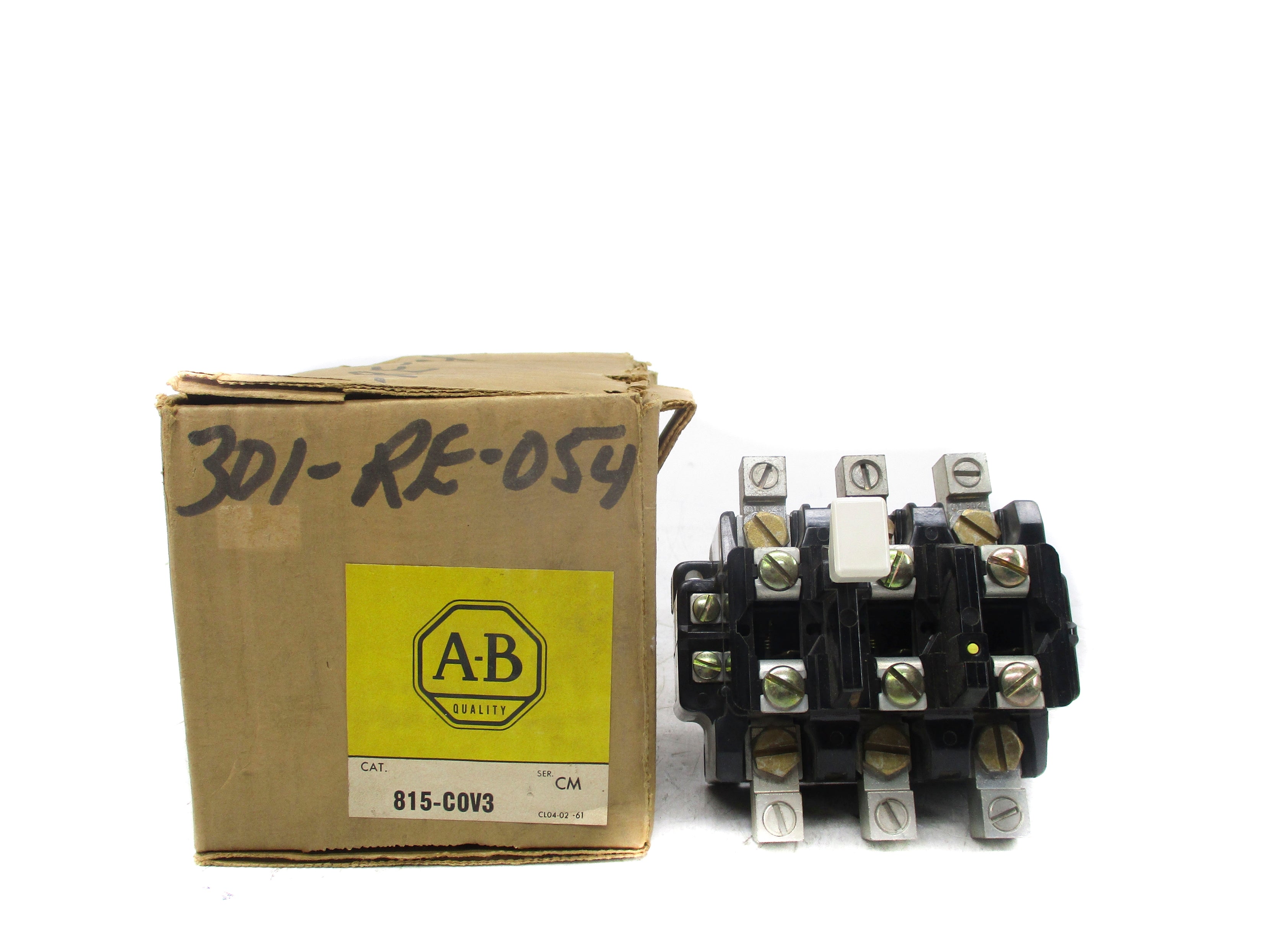 ALLEN BRADLEY 815-COV3 SER. CM (BR/YL) NSMP