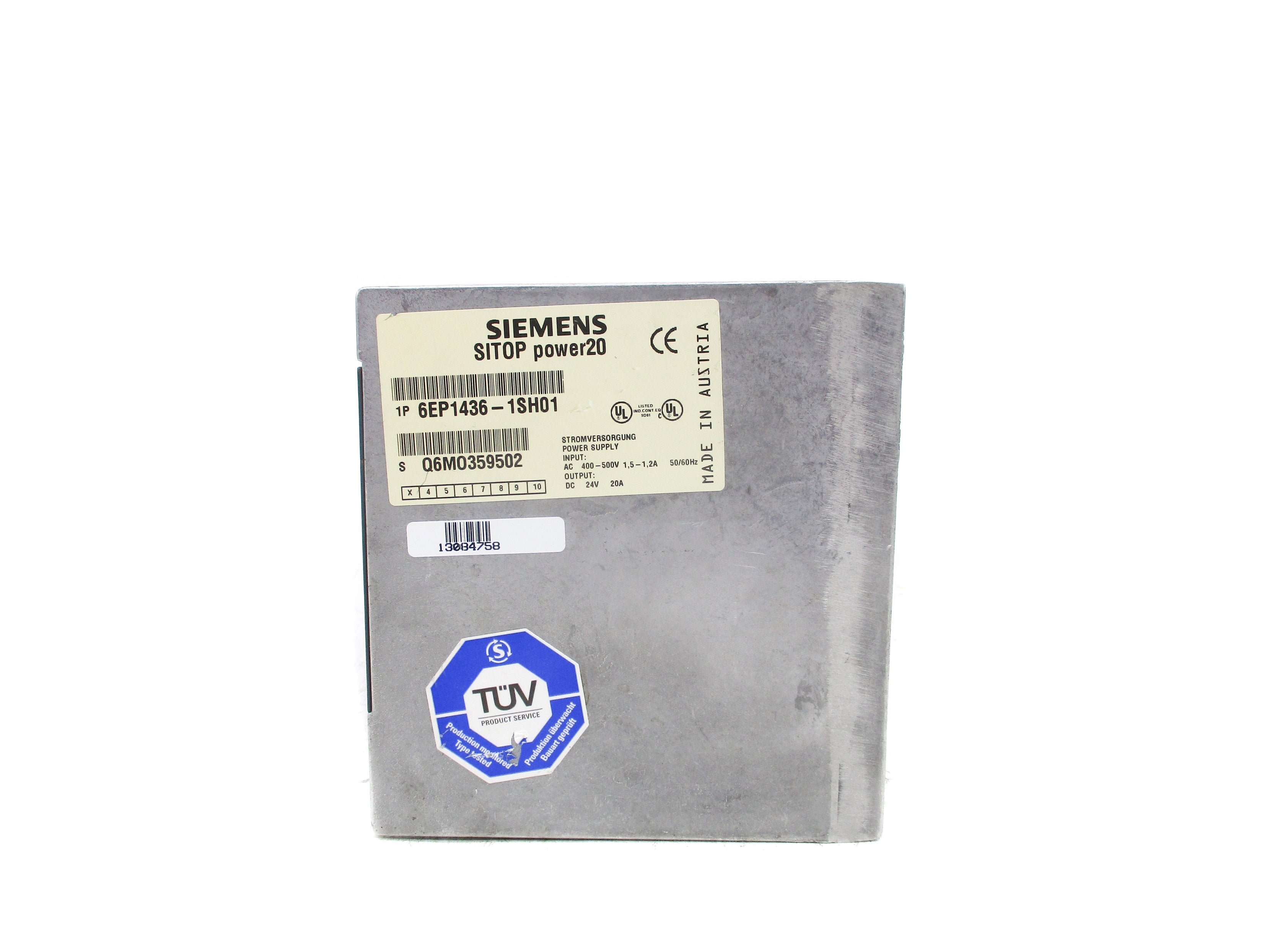 SIEMENS 6EP1436-1SH01 400-500V 1.5-1.2A UNMP
