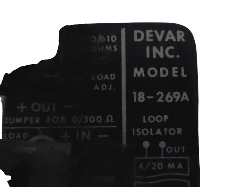 DEVAR INC. 18-269A  UNMP